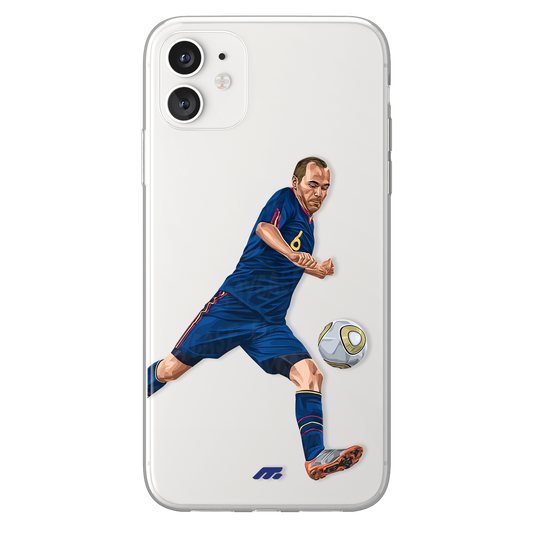 Coque Iniesta de Football Espagne