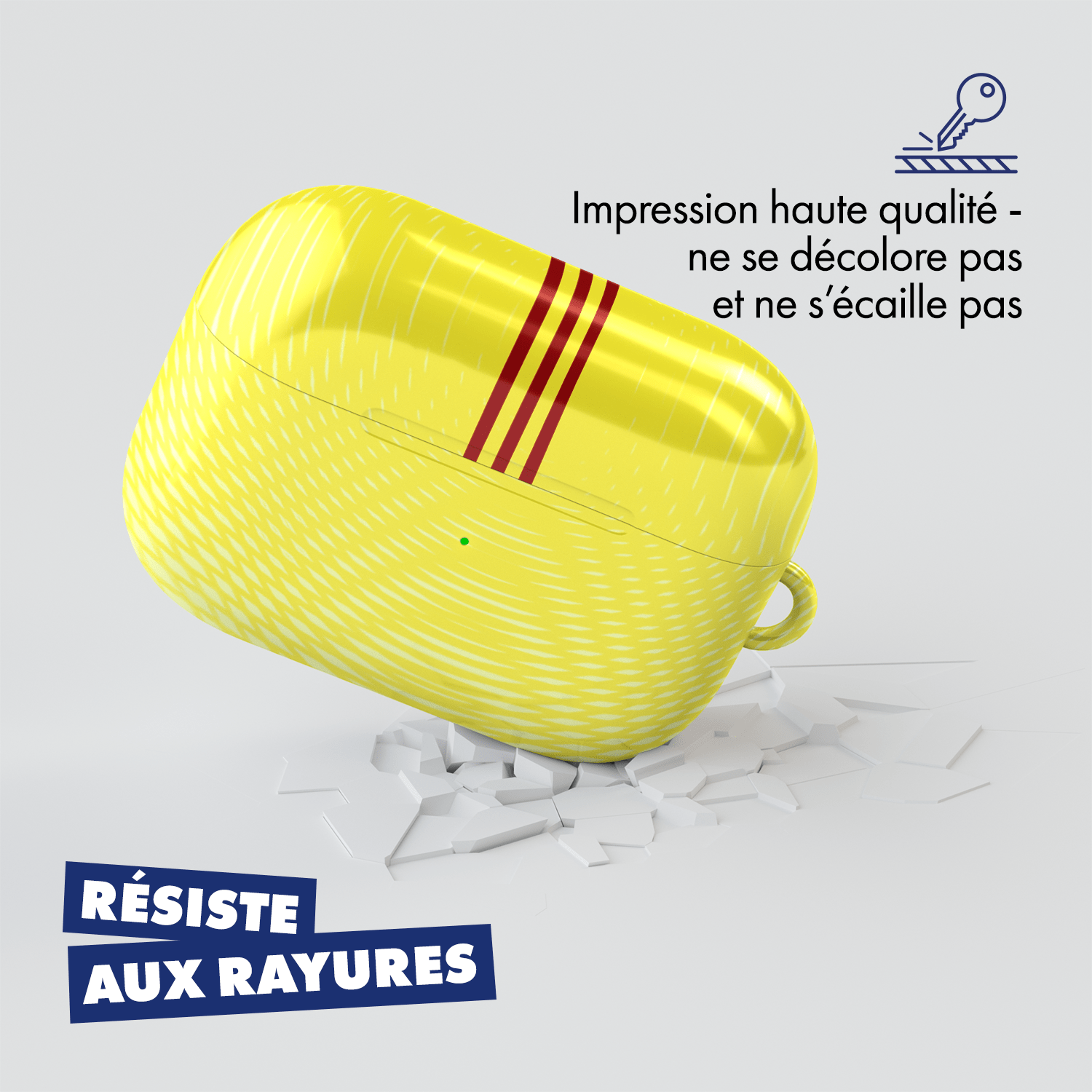 Coque pour AirPods & Samsung buds football Arsenal