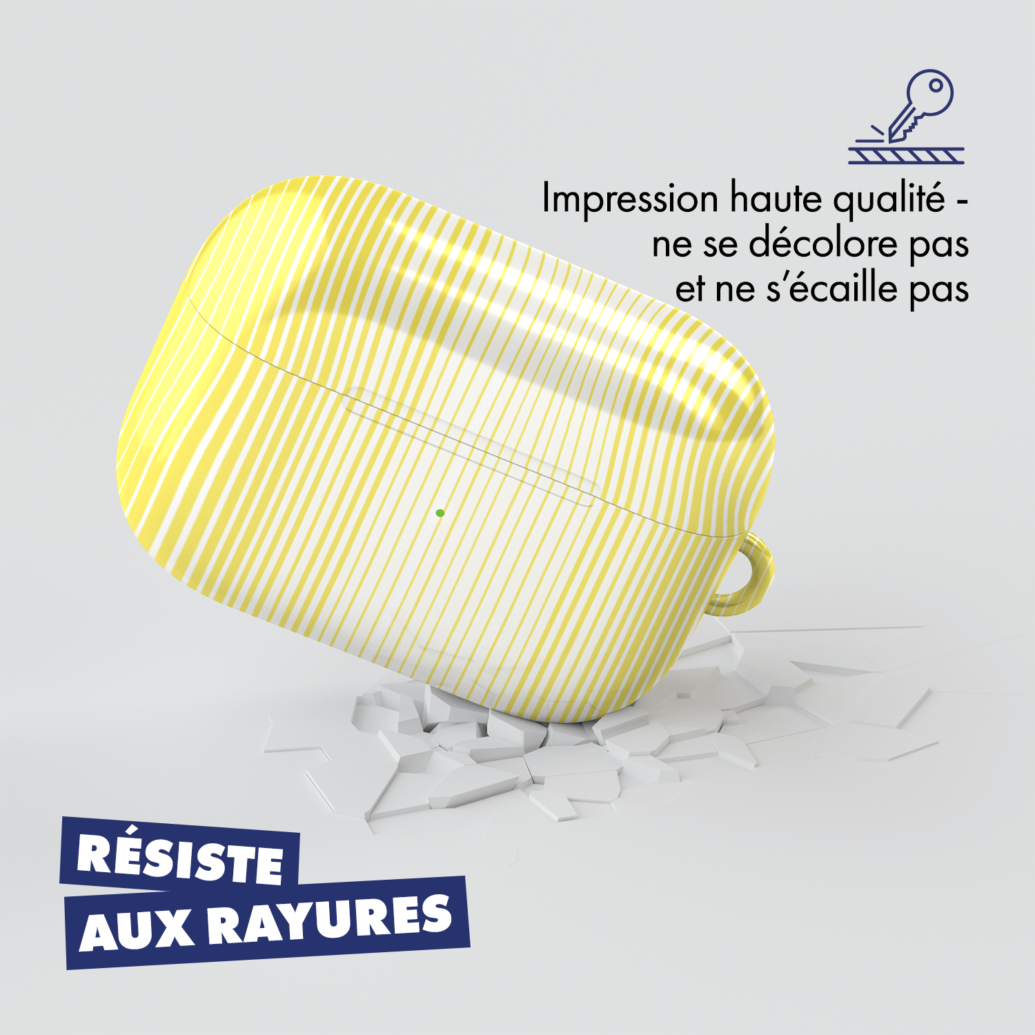 Coque pour AirPods & Samsung buds football Atletico Madrid