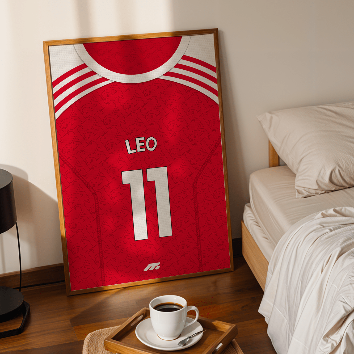 Affiche Arsenal FC football personnalisable à imprimer