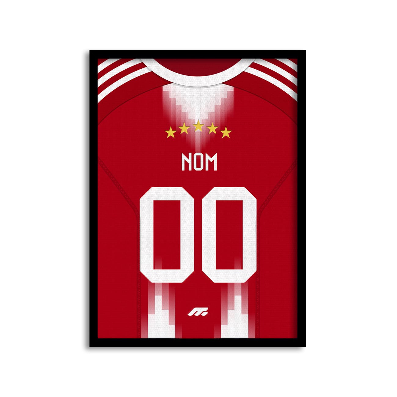 Affiche Bayern Munich football personnalisable à imprimer