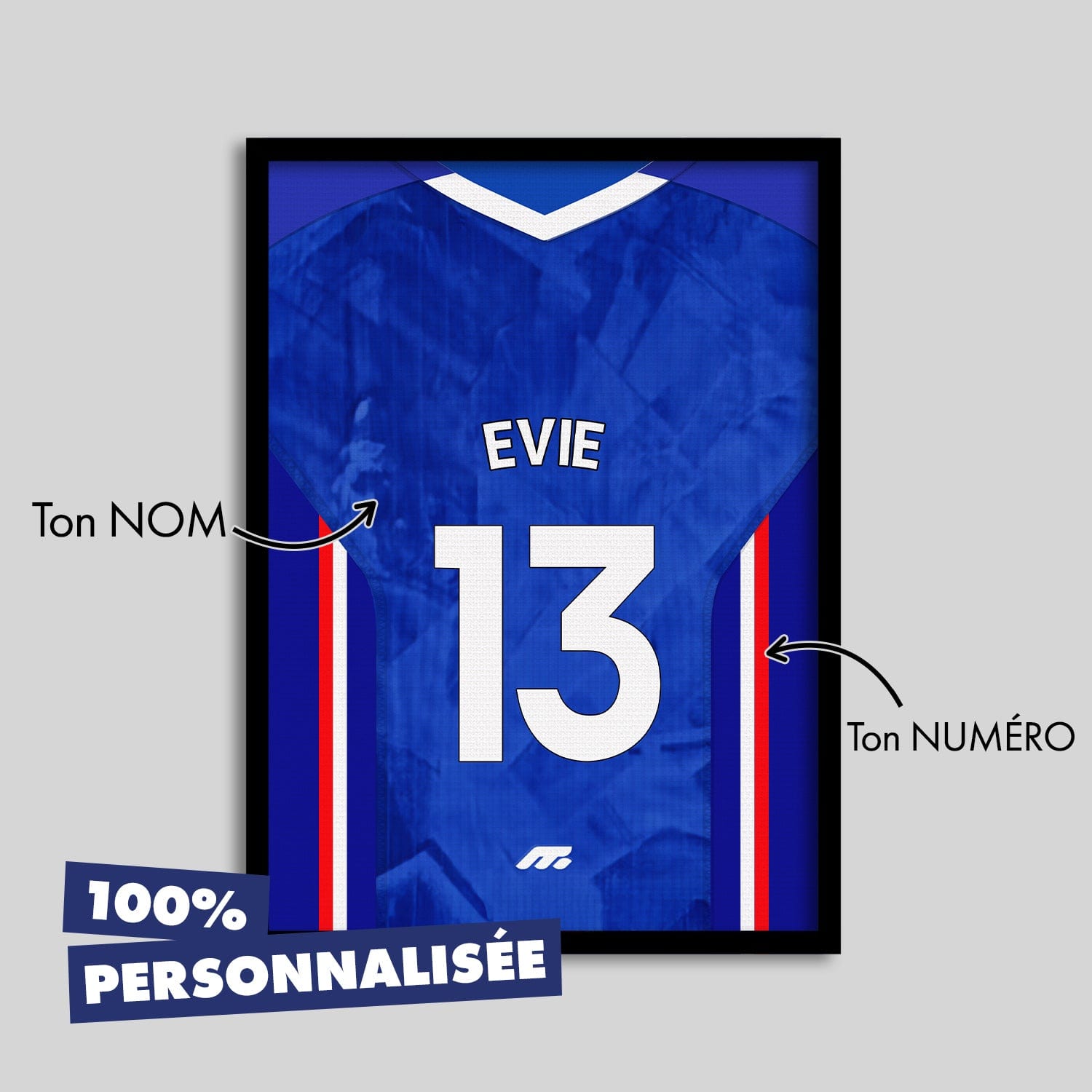 Affiche Chelsea FC football personnalisable à imprimer