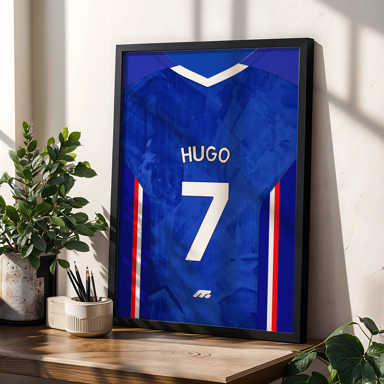 Affiche Chelsea FC football personnalisable à imprimer