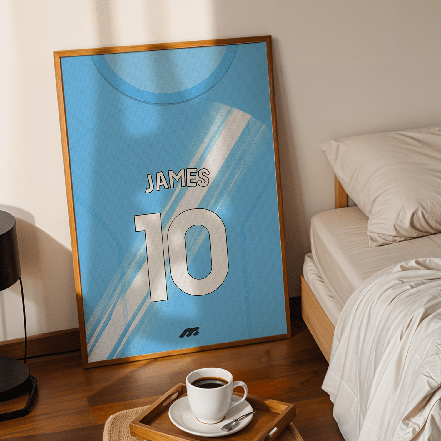 Affiche Manchester City football personnalisable à imprimer