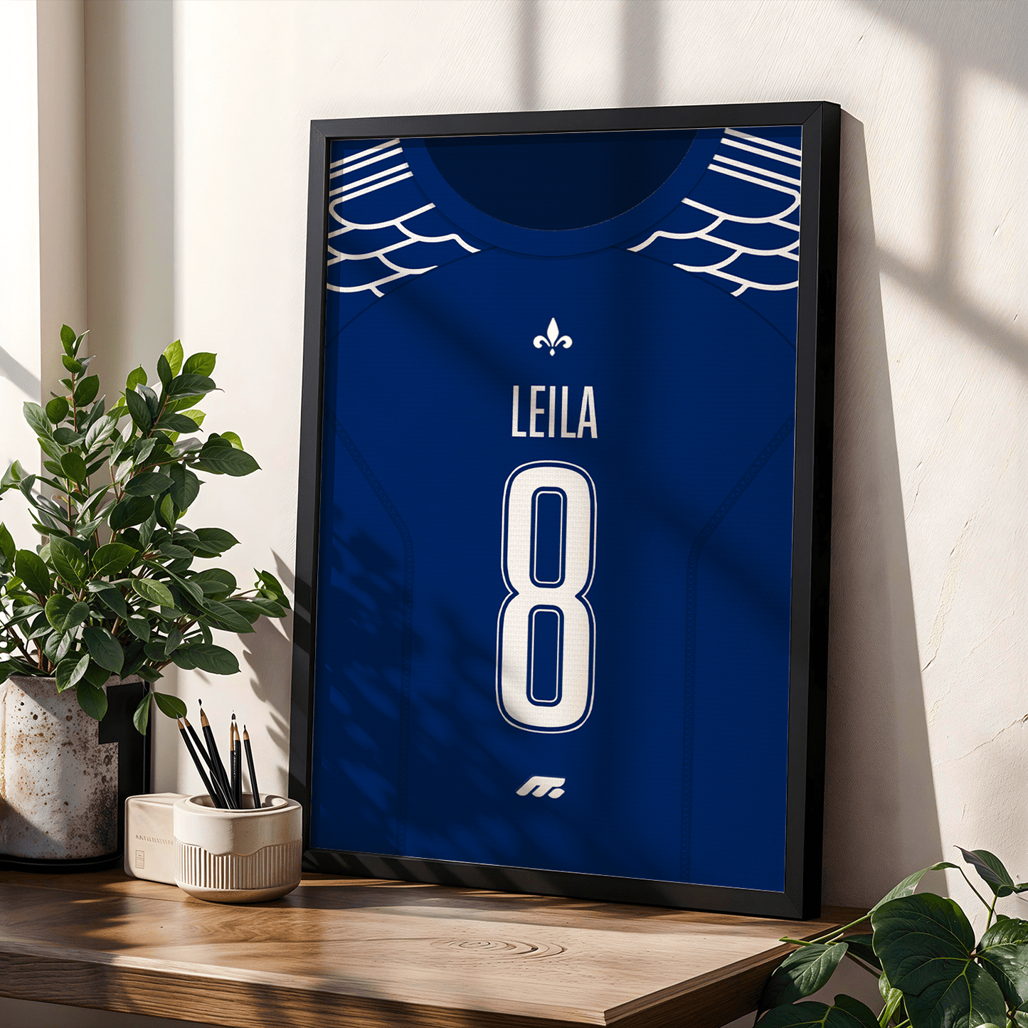 Affiche Paris Jordan ailé football personnalisable à imprimer