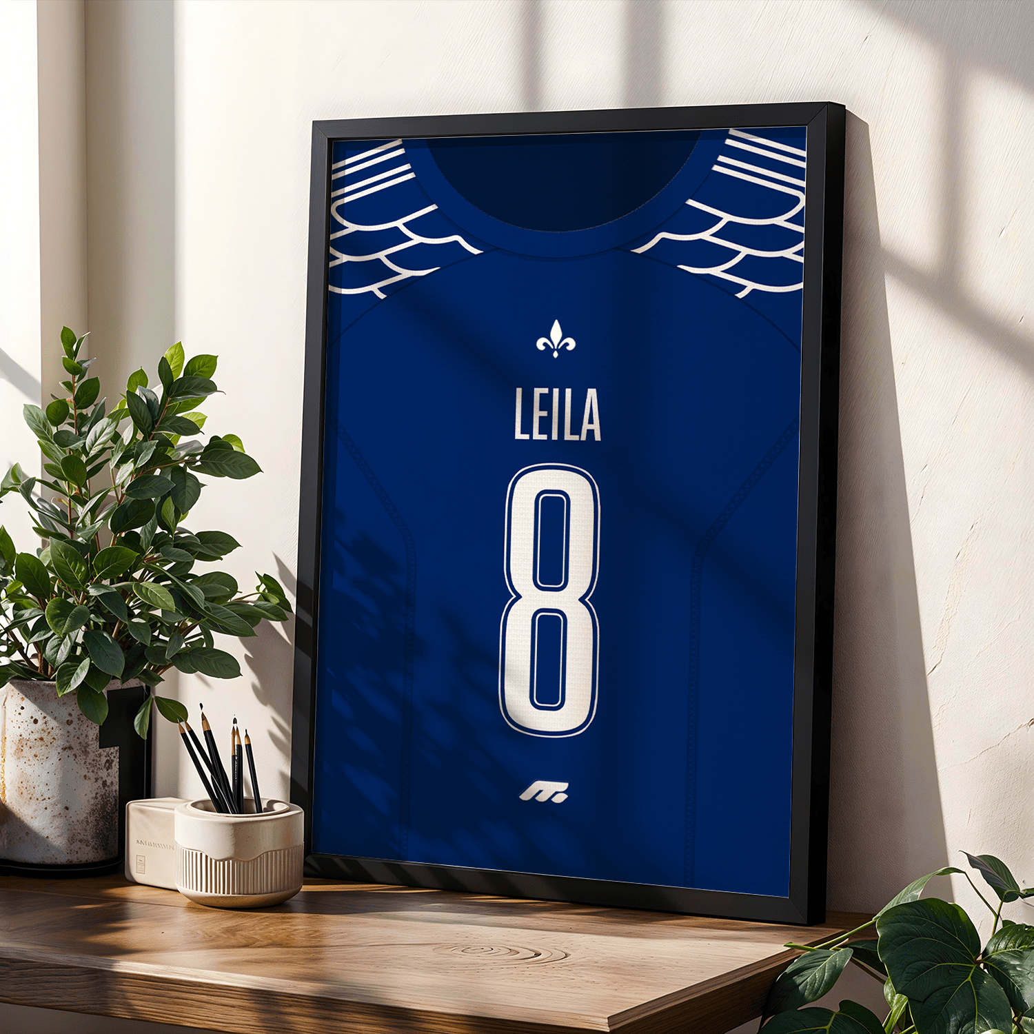 Affiche Paris Jordan ailé football personnalisable à imprimer