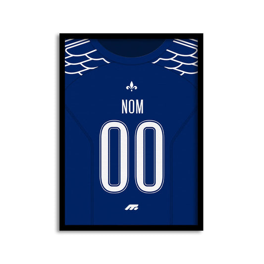 Affiche Paris Jordan ailé football personnalisable à imprimer