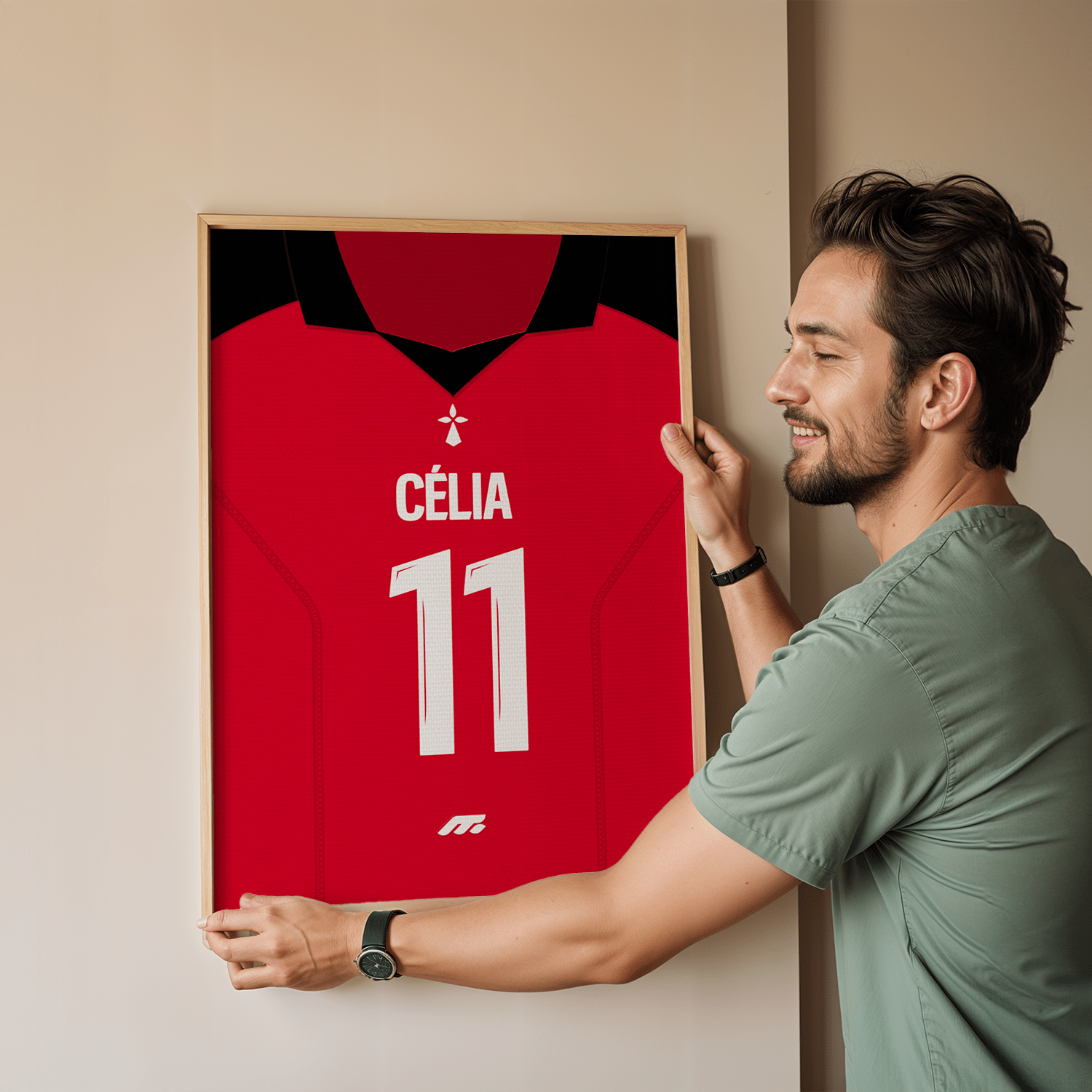 Affiche Stade Rennais football personnalisable à imprimer