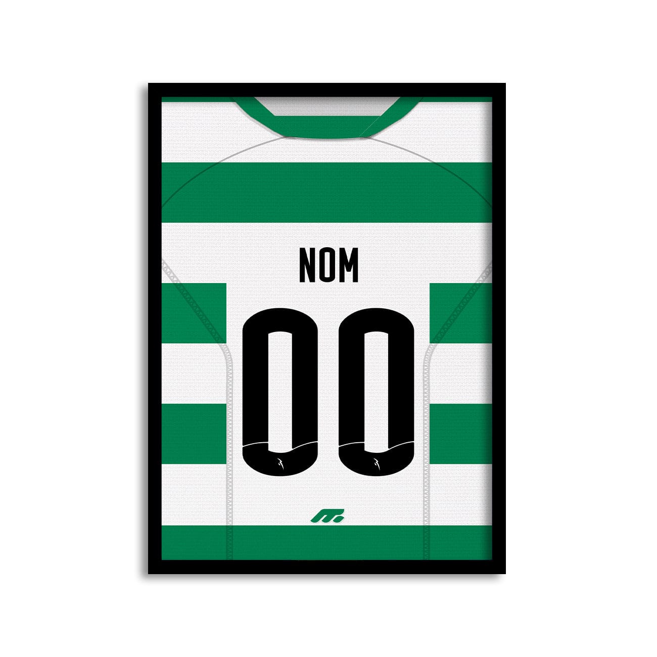 Affiche SPORTING PORTUGAL football personnalisable à imprimer