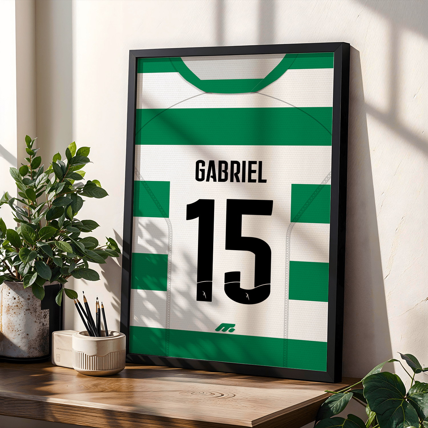 Affiche SPORTING PORTUGAL football personnalisable à imprimer