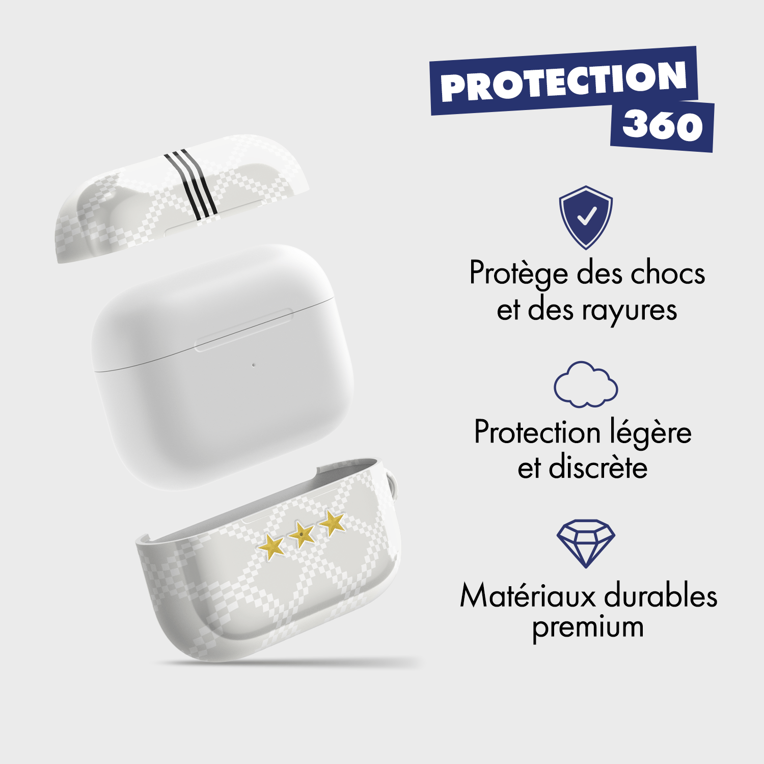 BENFICA EXTERIEUR - BOITIER D'ÉCOUTEURS