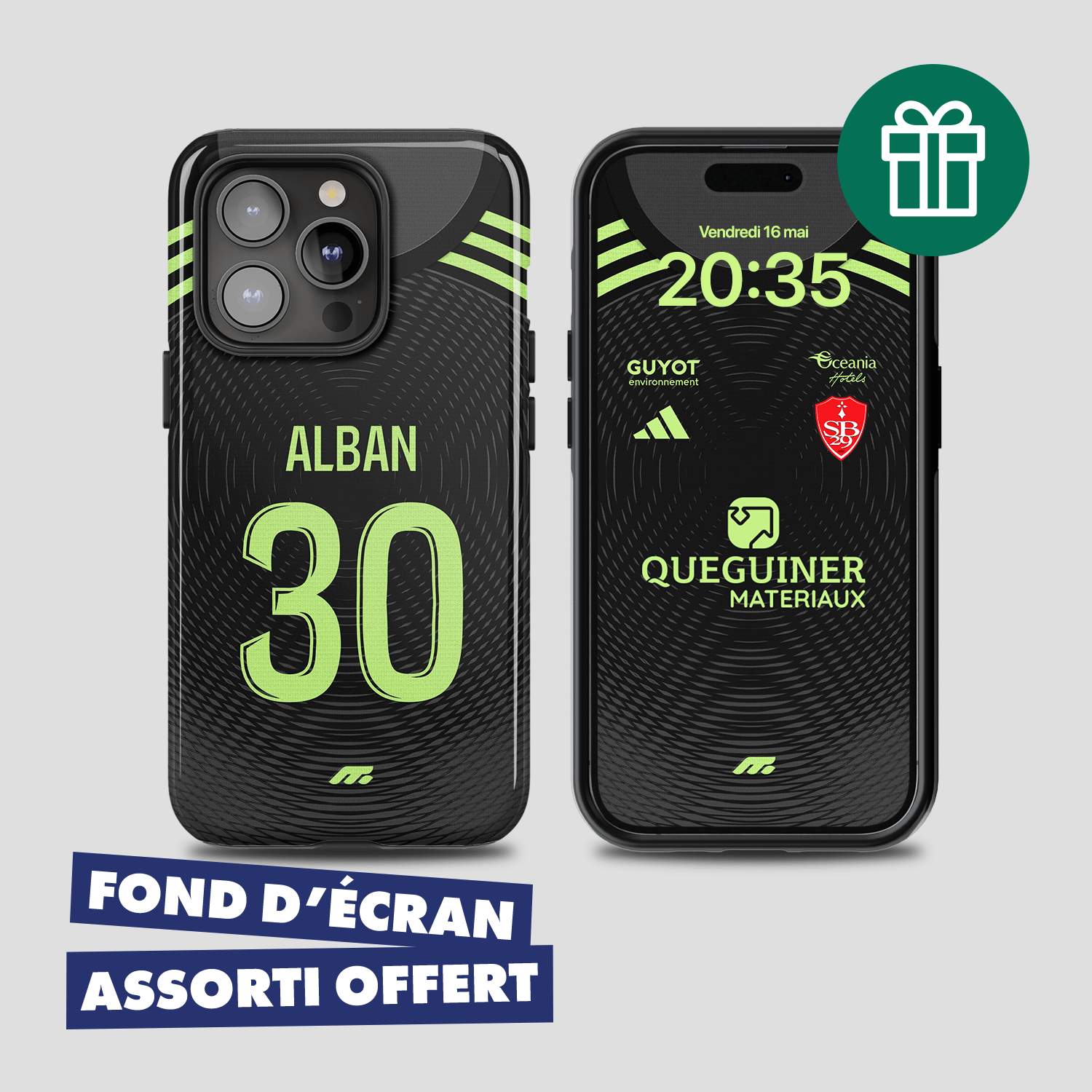 Coque de téléphone BREST personnalisable pour téléphone