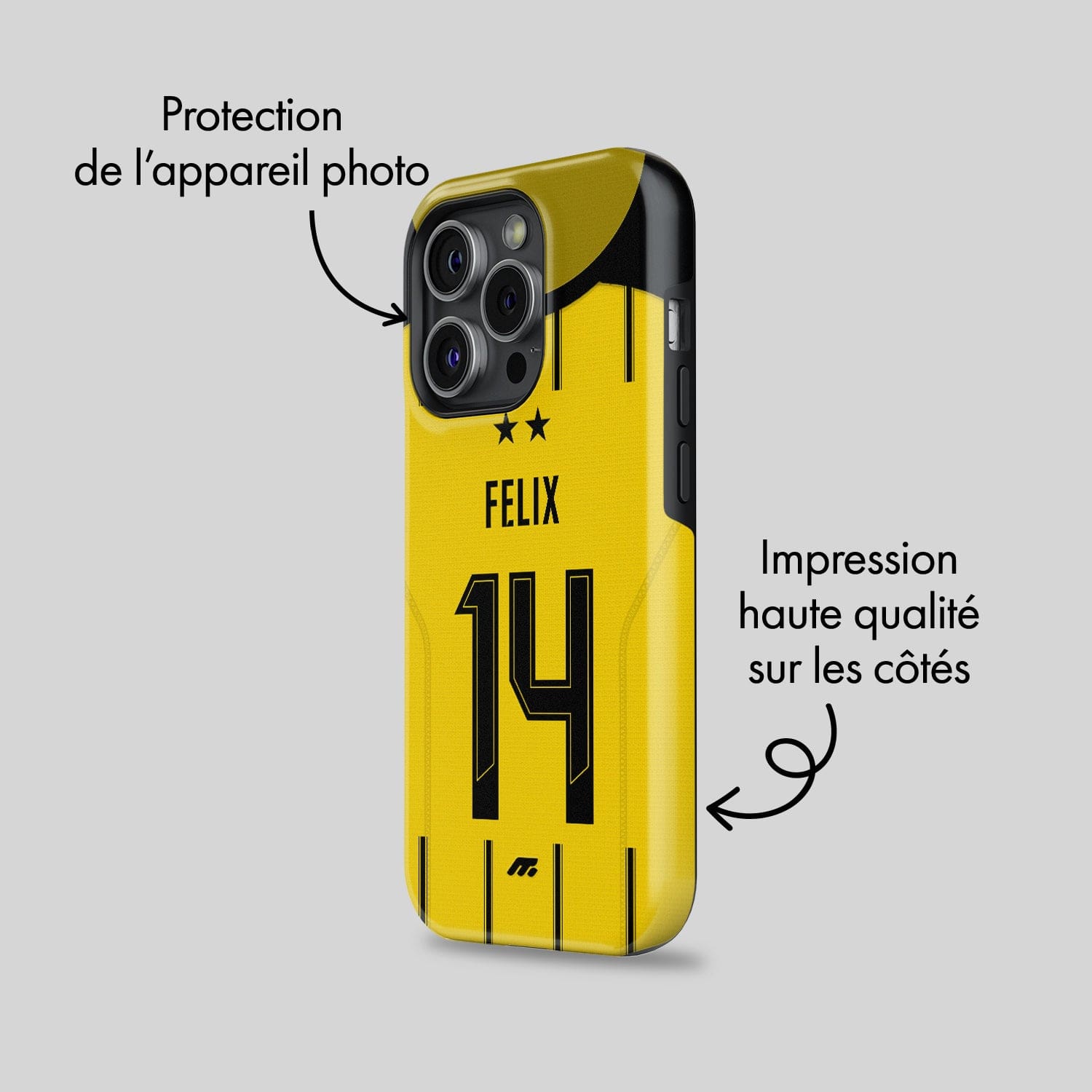 Coque de téléphone Borussia Dortmund personnalisable pour téléphone