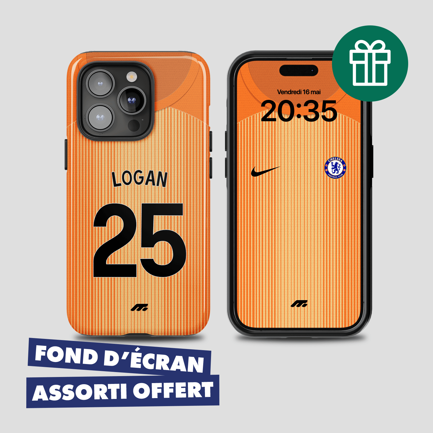 Coque Chelsea FC football personnalisable pour téléphone