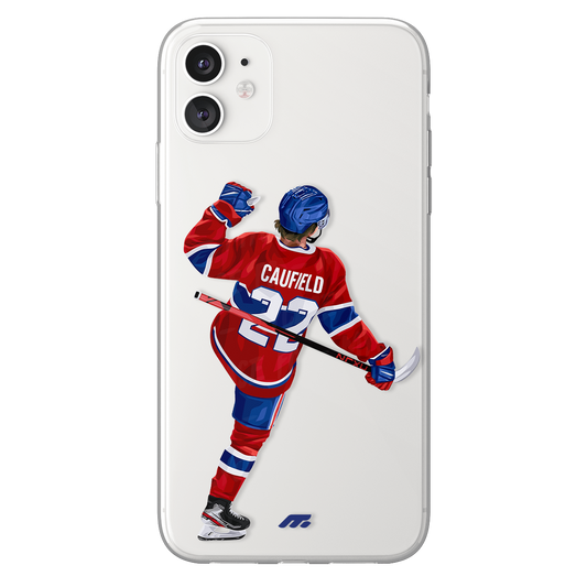 Coque Cole Caufield de Hockey sur glace Montreal Canadiens