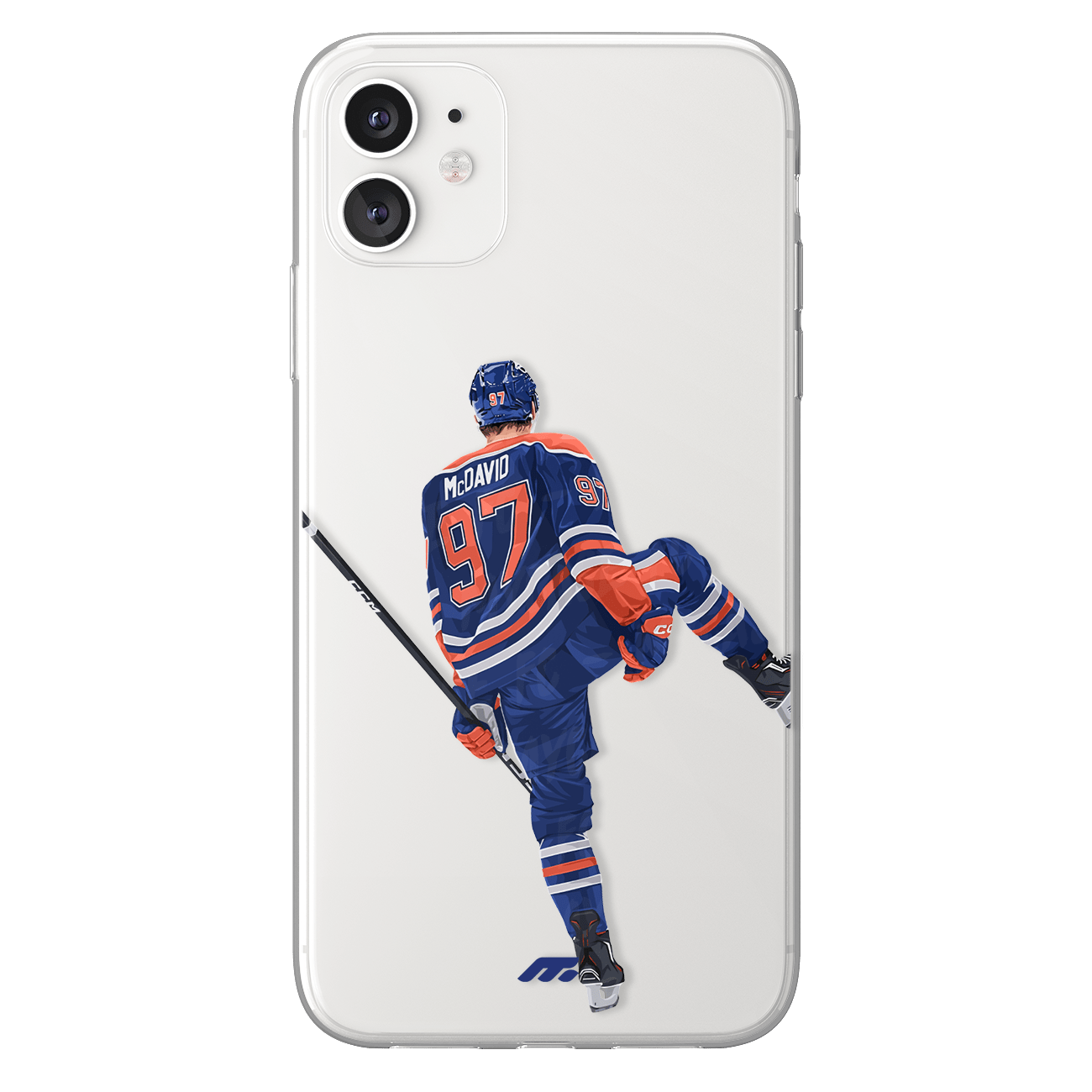 Coque Connor McDavid de Hockey sur glace Edmonton Oilers