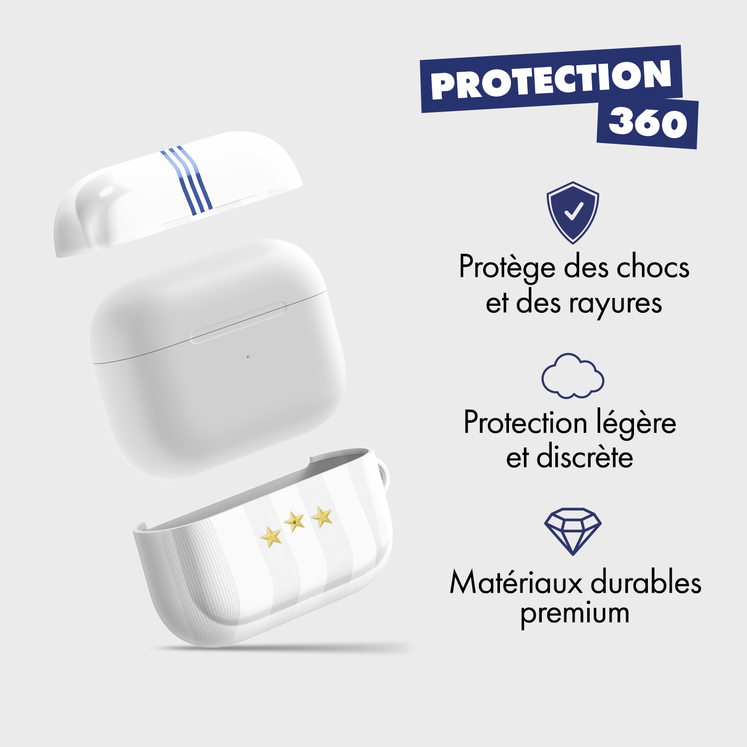 COPENHAGUE - BOITIER D'ÉCOUTEURS