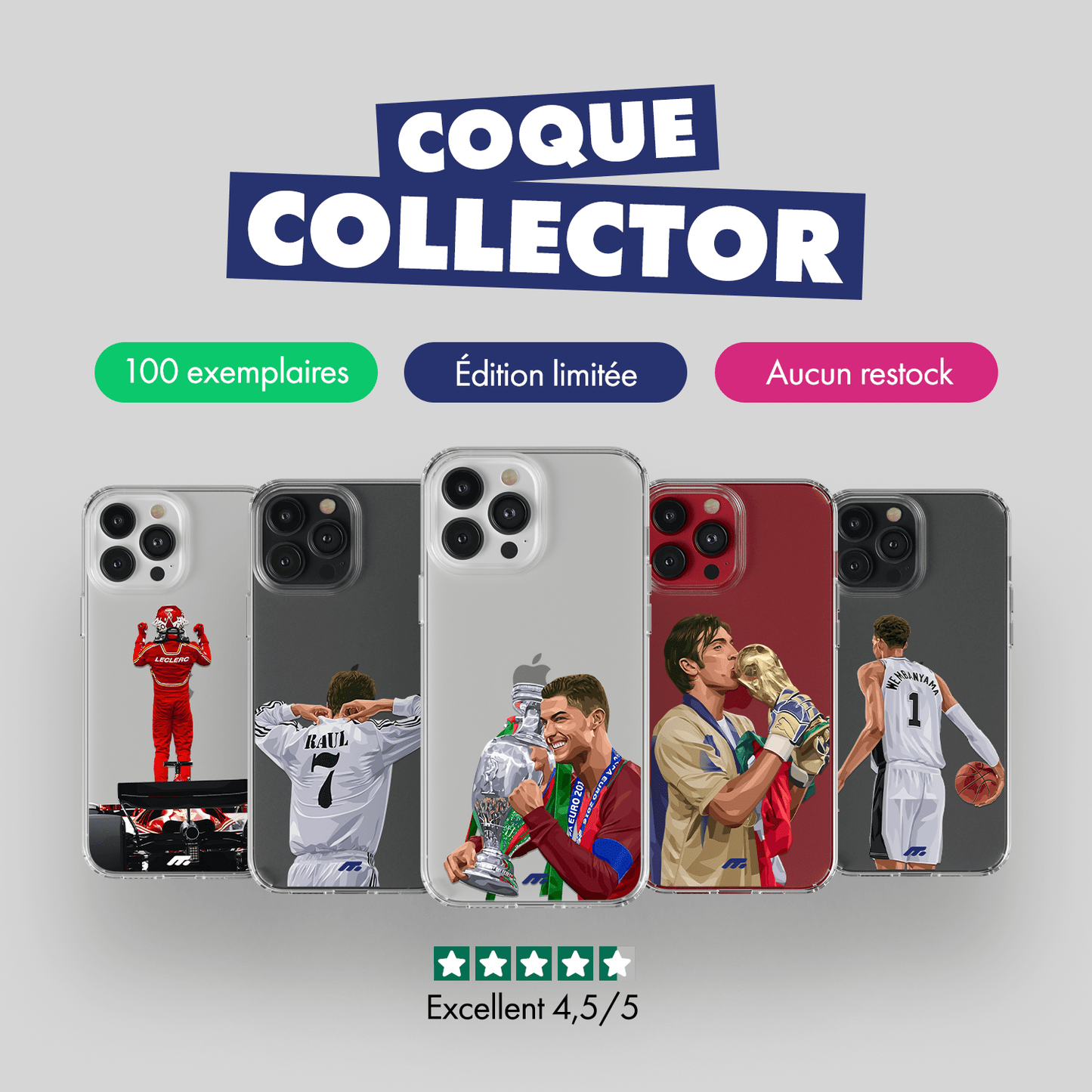 DROP 24.05.2025 COLLECTOR COQUE ÉDITION JOUEUR LIMITÉE