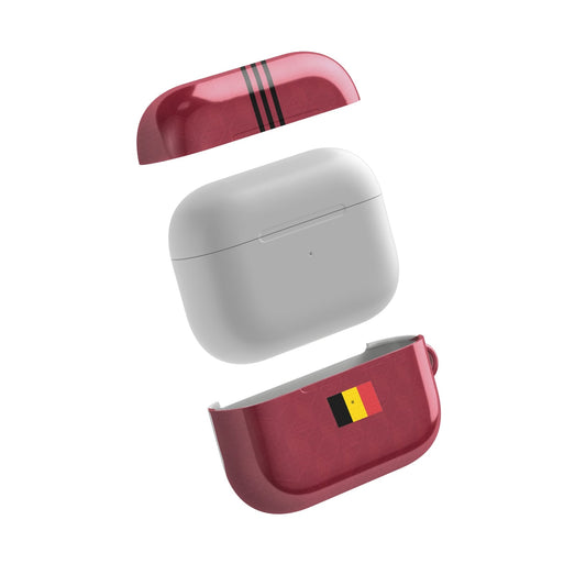 Coque pour AirPods & Samsung buds football Equipe de Belgique