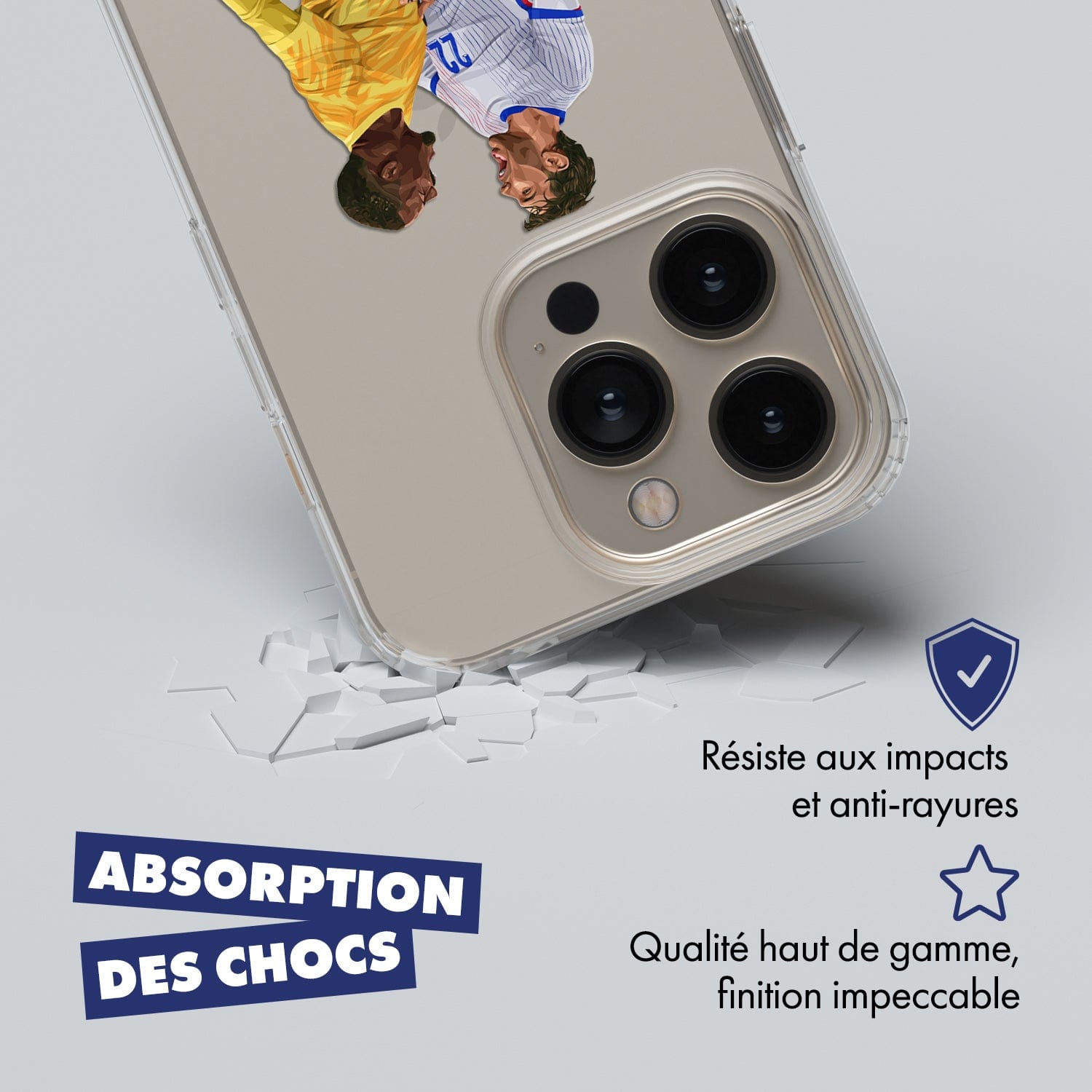 Coque Mike Maignan & Théo Hernandez de Football Equipe de France
