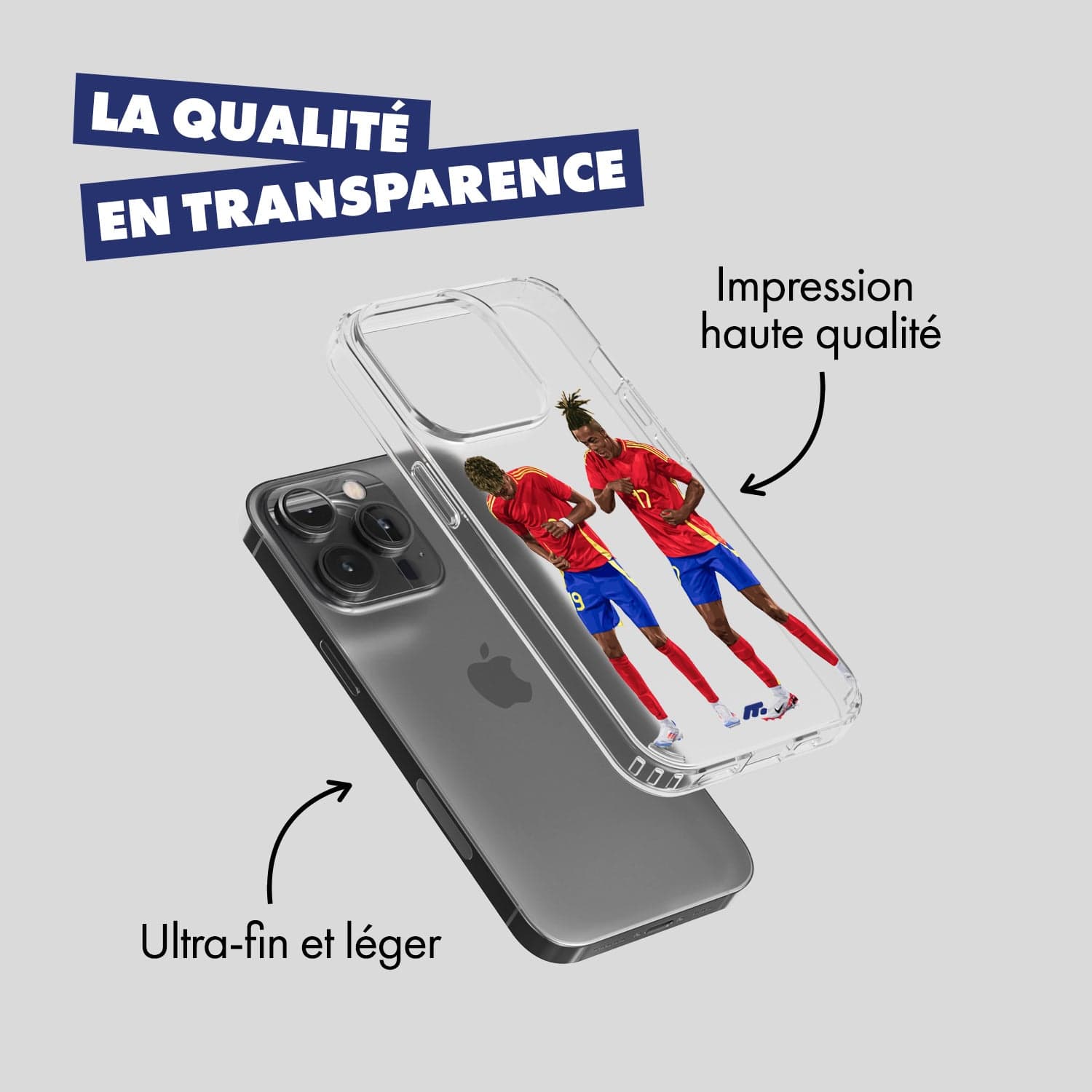 Coque Lamine Yamal & Nico Williams de Football Espagne