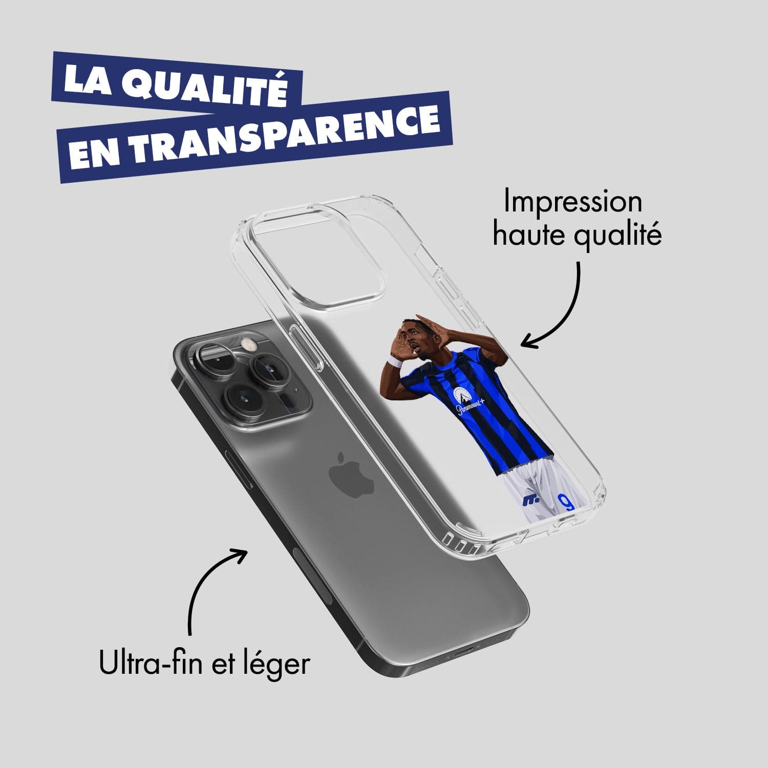 Coque Marcus Thuram de Football Internazionale Milano