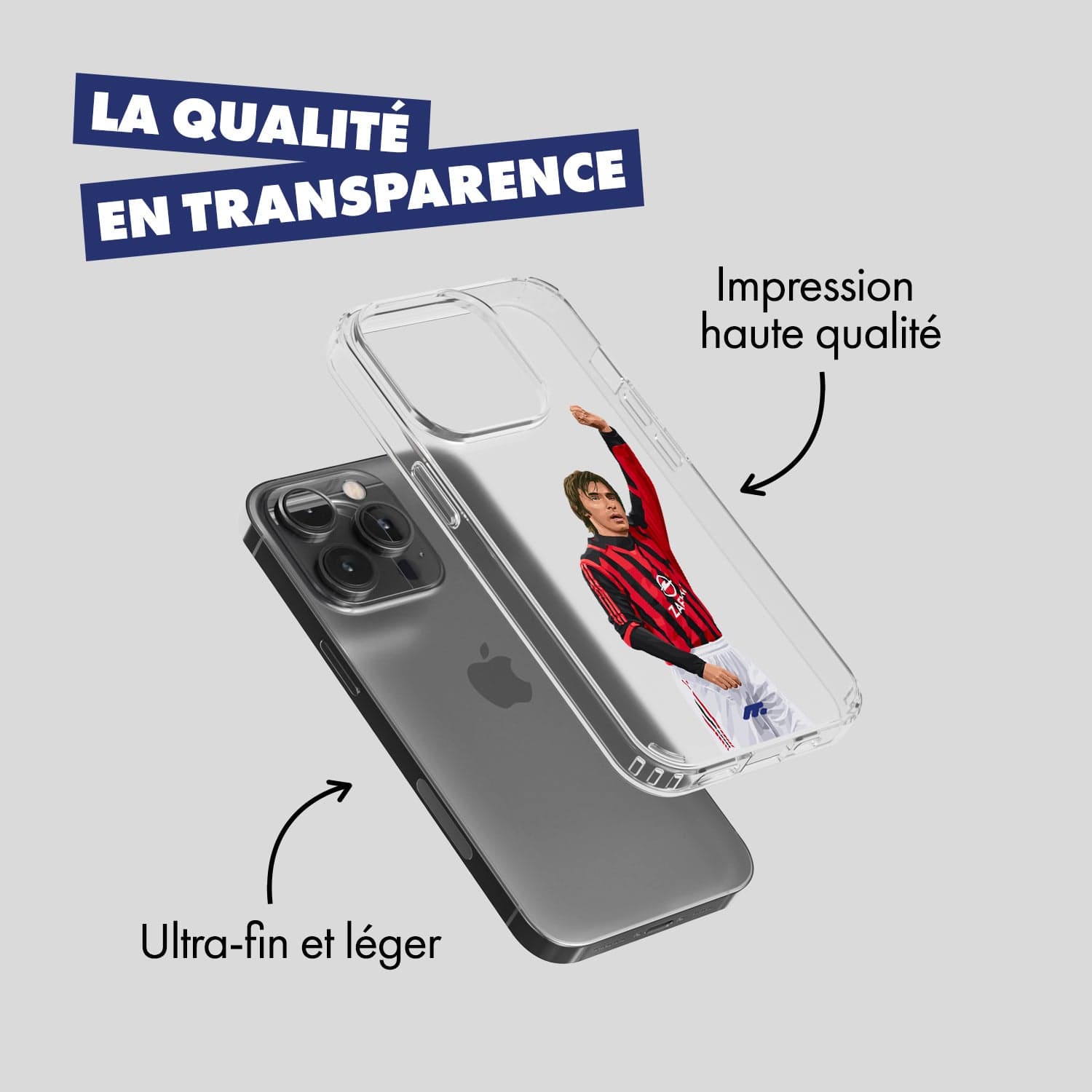 Coque Andréa Pirlo de Football AC Milano