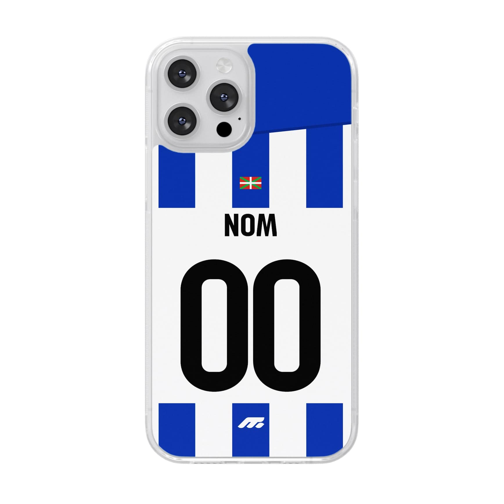 Coque Real Sociedad football personnalisable pour téléphone - iPhone, Samsung, Google, Xiaomi, Oppo