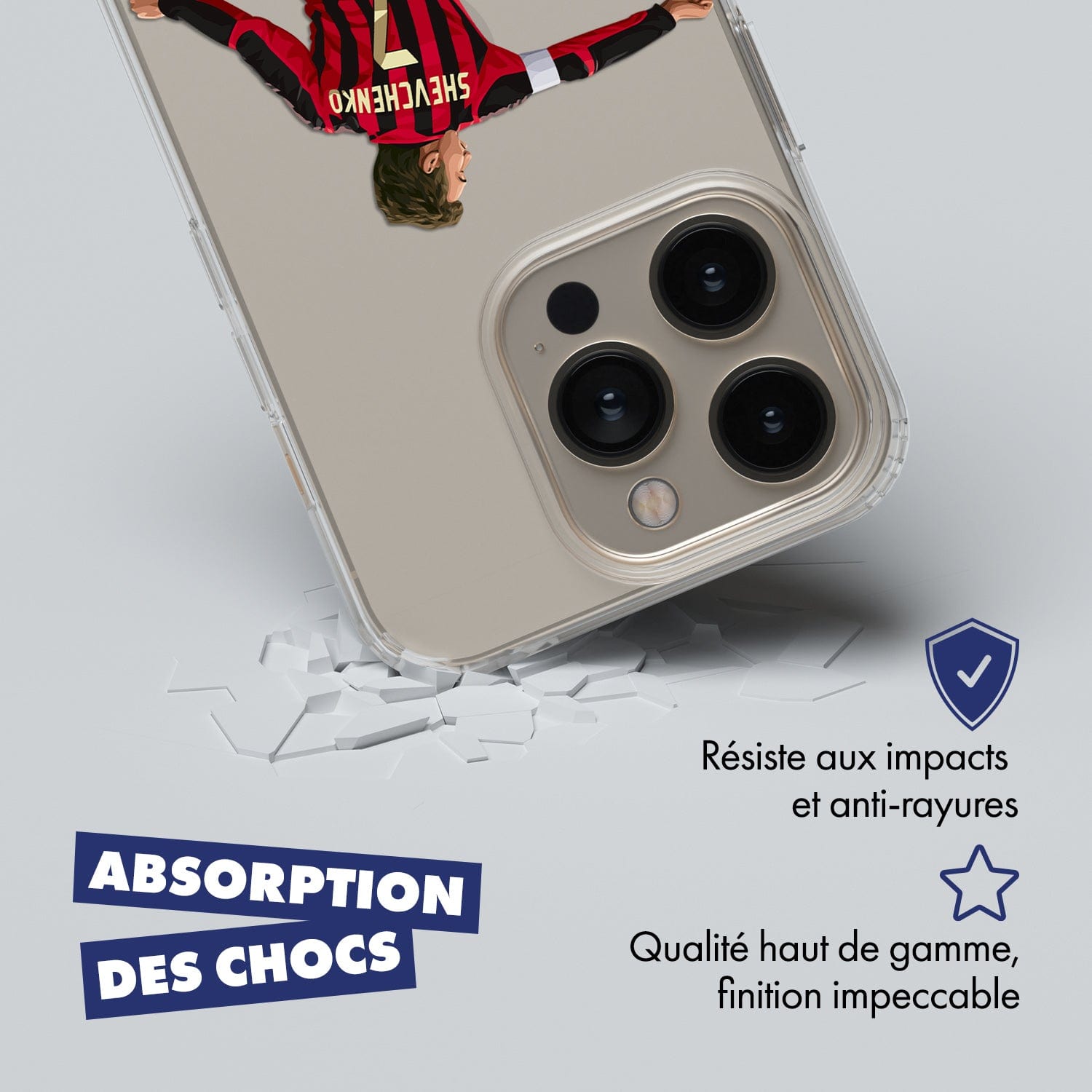 Coque Andrei Shevchenko de Football AC Milano