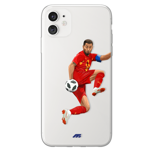 Coque Eden Hazard de Football Belgique