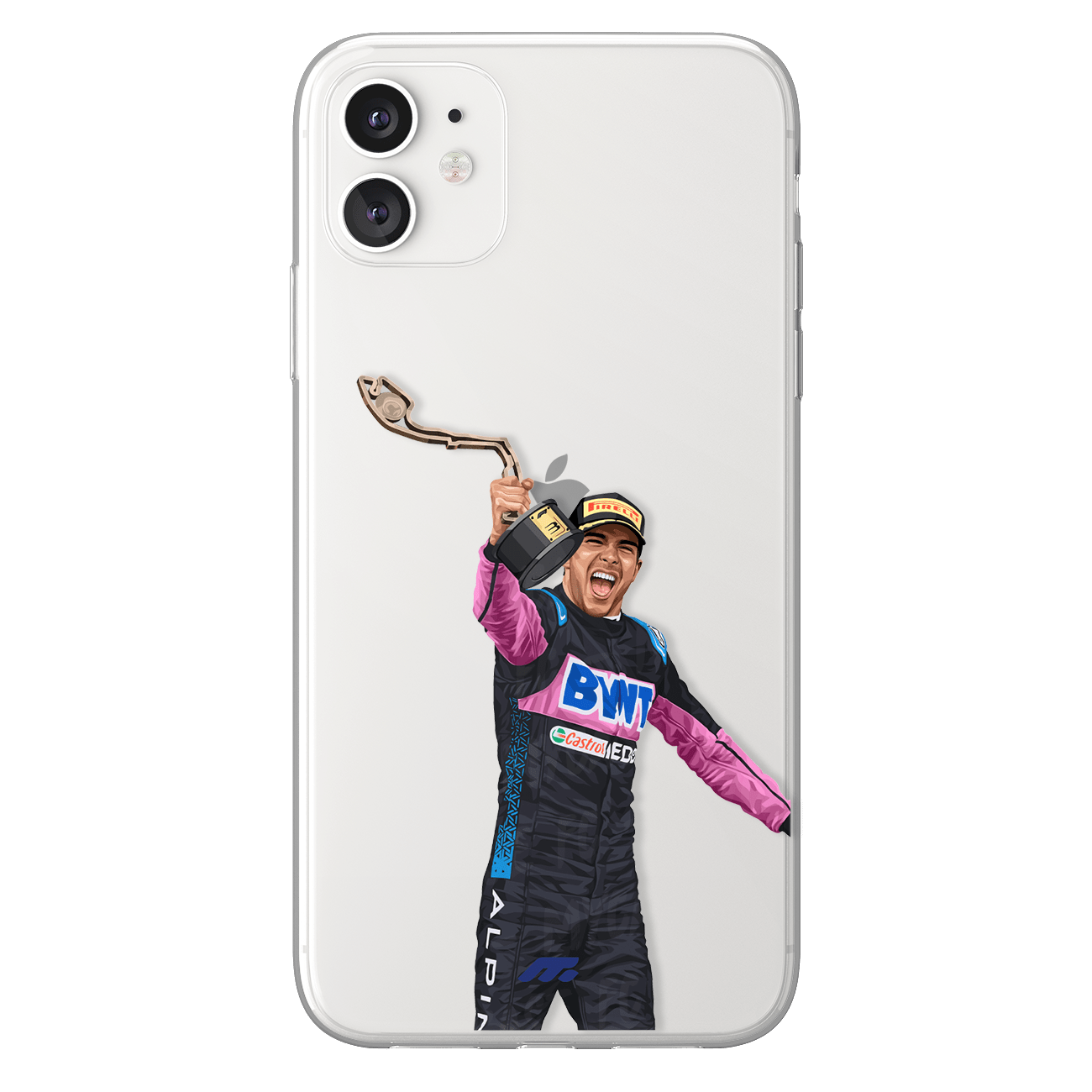 Coque Esteban Ocon de Formule 1 Alpine