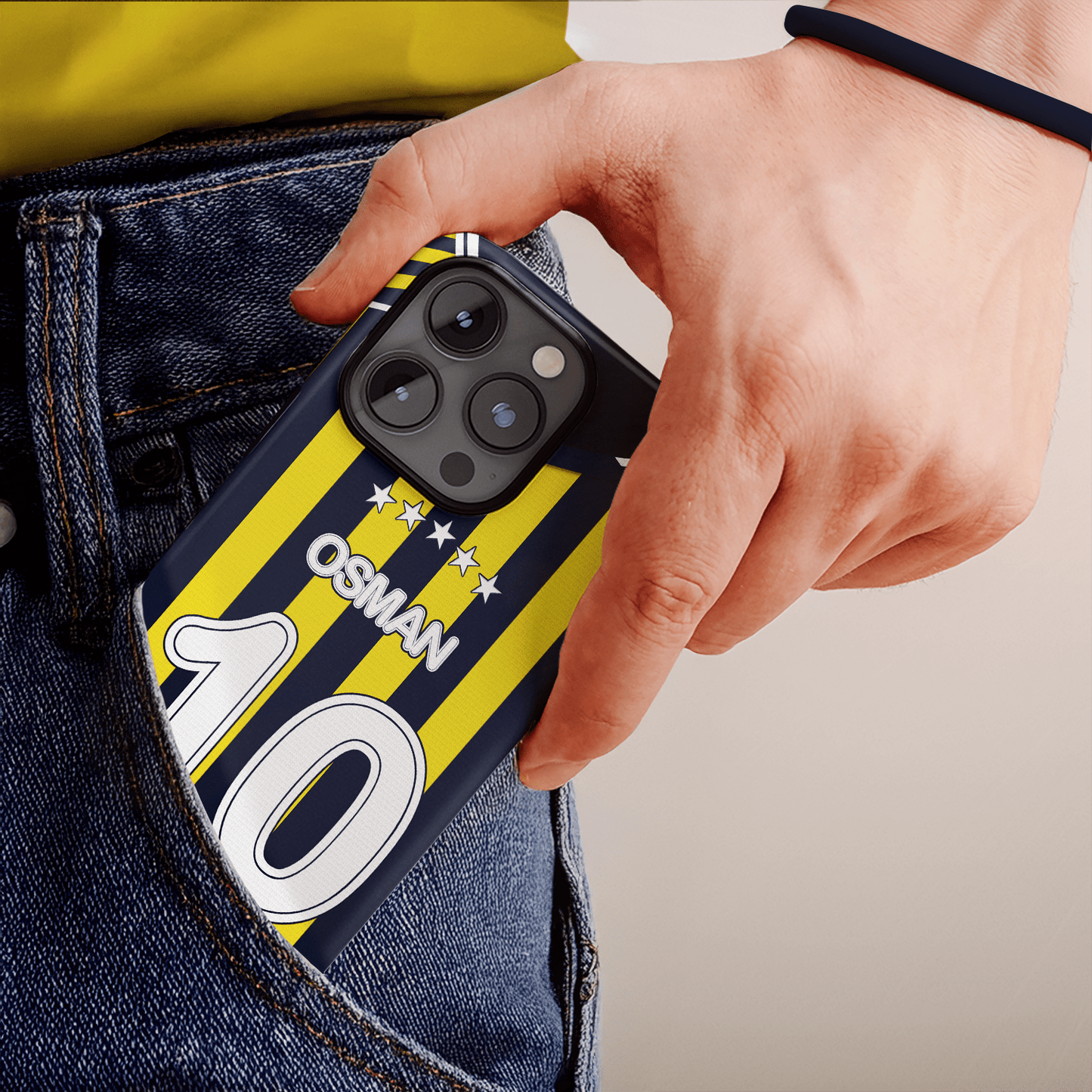 Coque Fenerbahce football personnalisable pour téléphone - iPhone, Samsung, Google, Xiaomi, Oppo