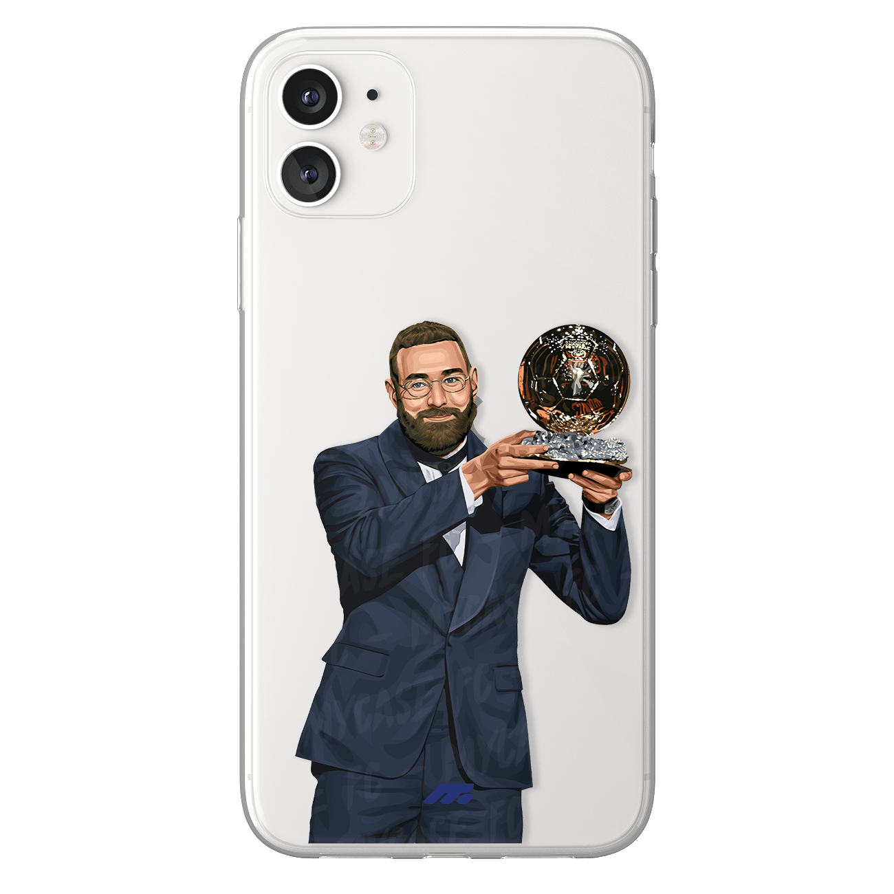 Coque Karim Benzema de Football Real Madrid CF