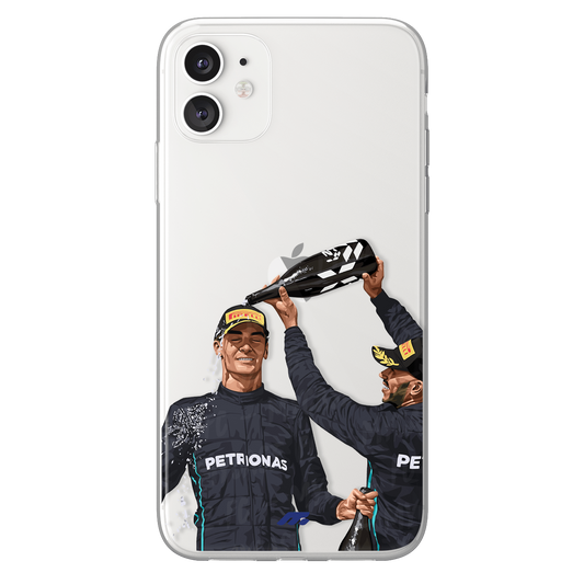Coque Lewis & George de Formule 1 Mercedes