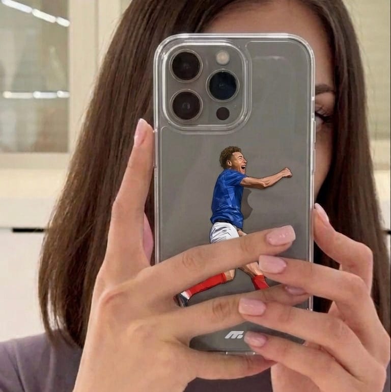 Coque de téléphone Désiré Doué Équipe de France,