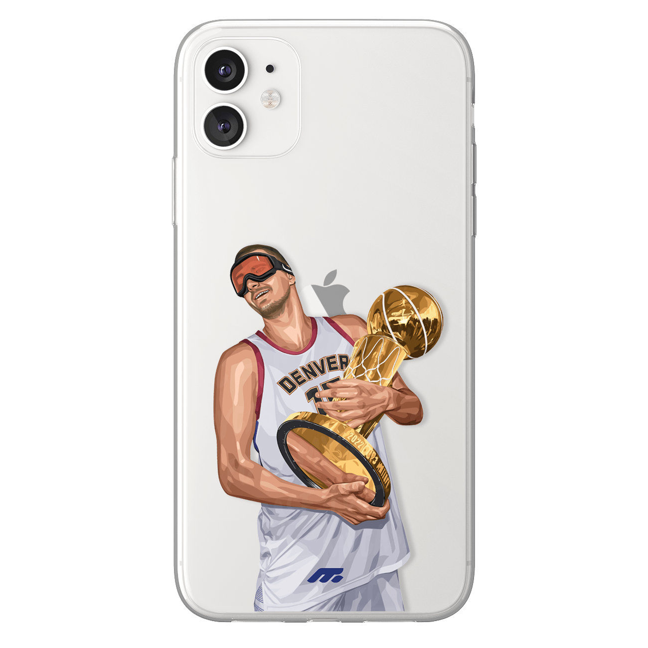 Coque Nikola Jokić de Basket-ball Denver Nuggets