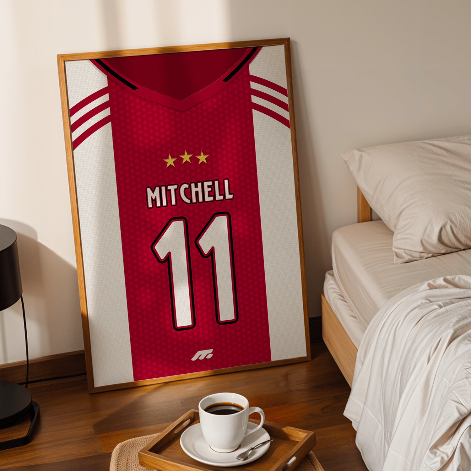 Affiche AJAX football personnalisable à imprimer