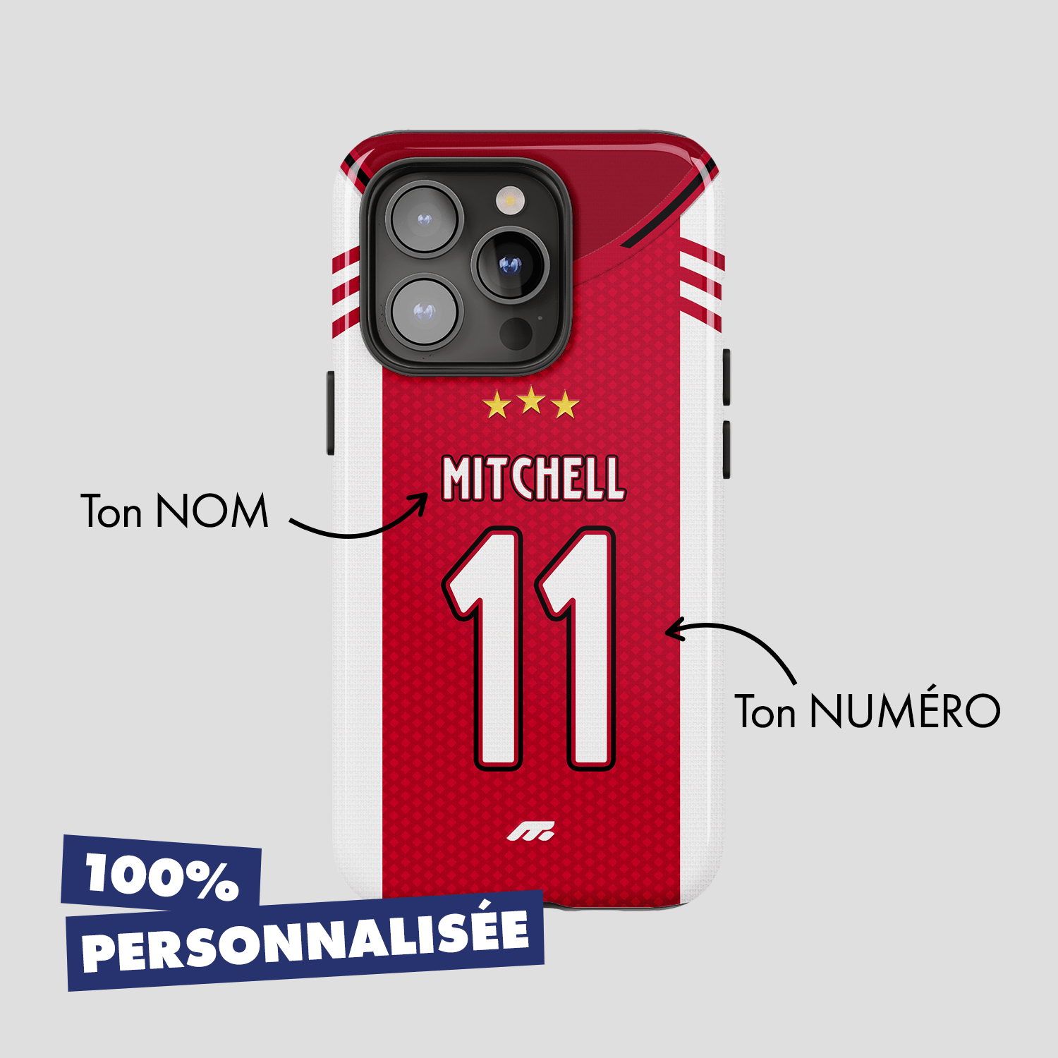 Coque de téléphone AJAX personnalisable pour téléphone