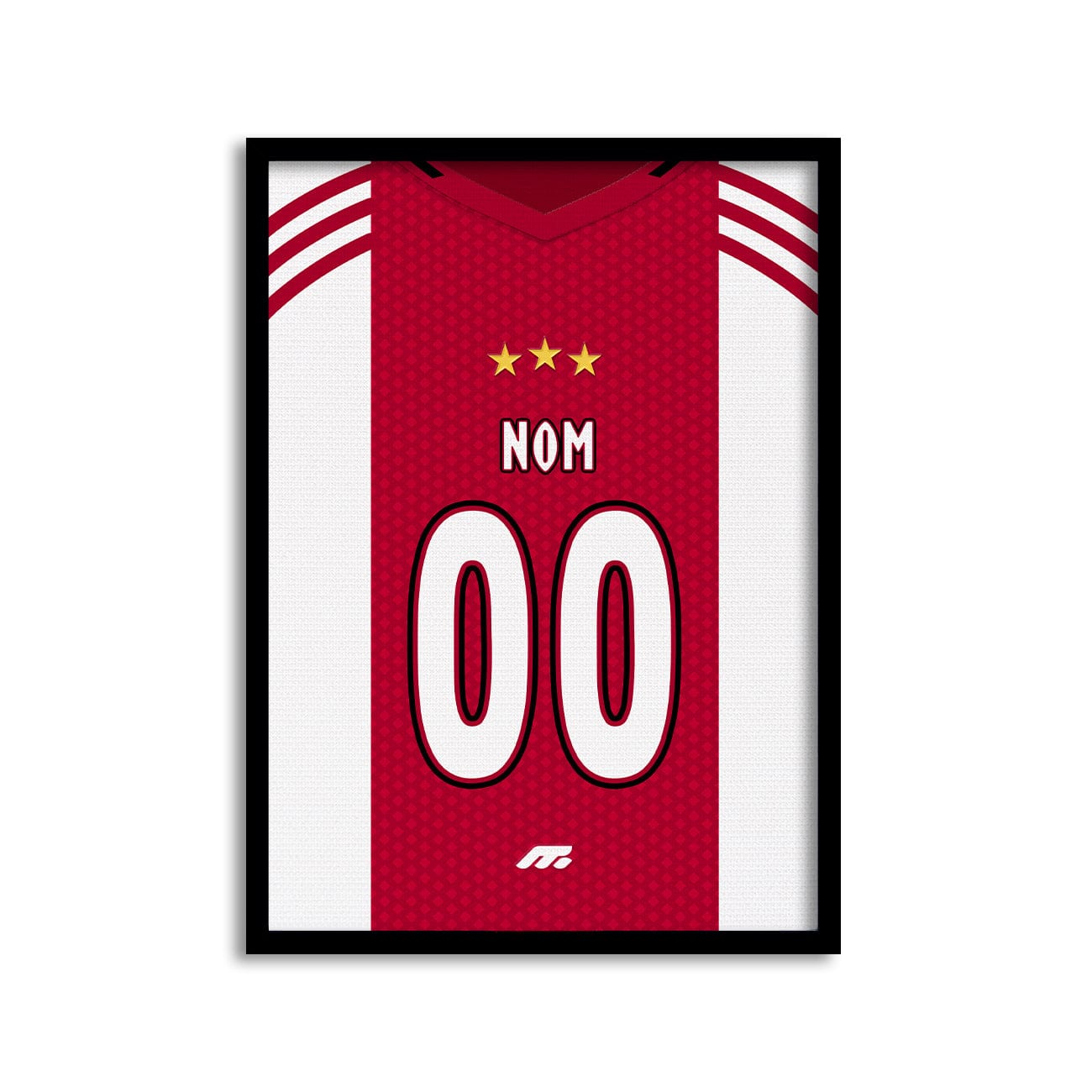 Affiche AJAX football personnalisable à imprimer