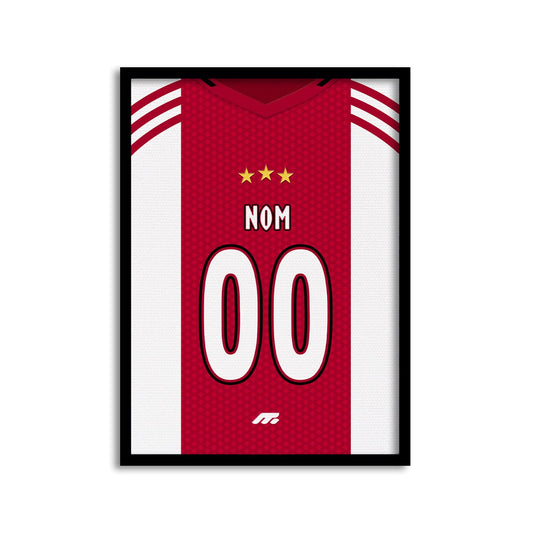 Affiche AJAX football personnalisable à imprimer