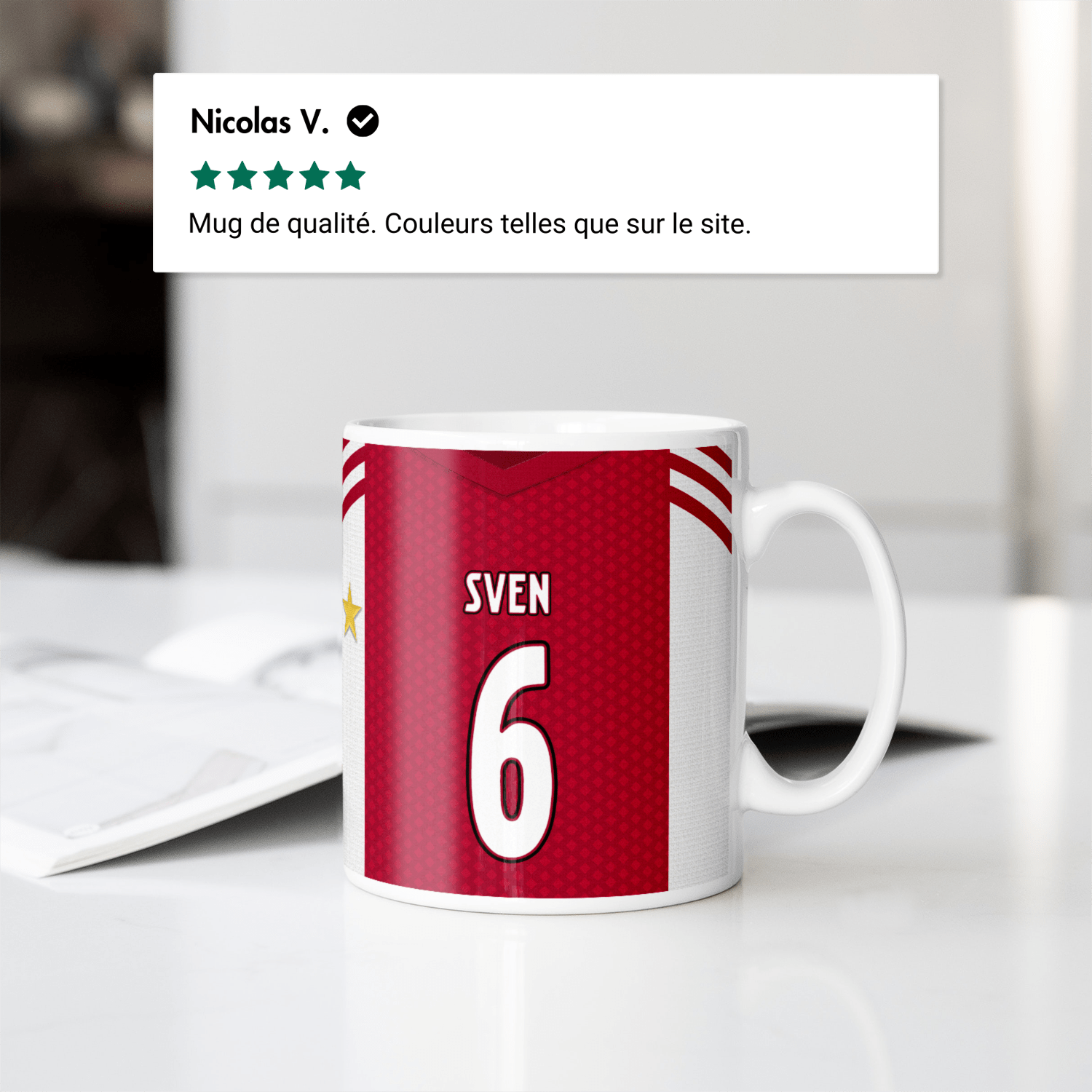 MUG  AJAX - DOMICILE