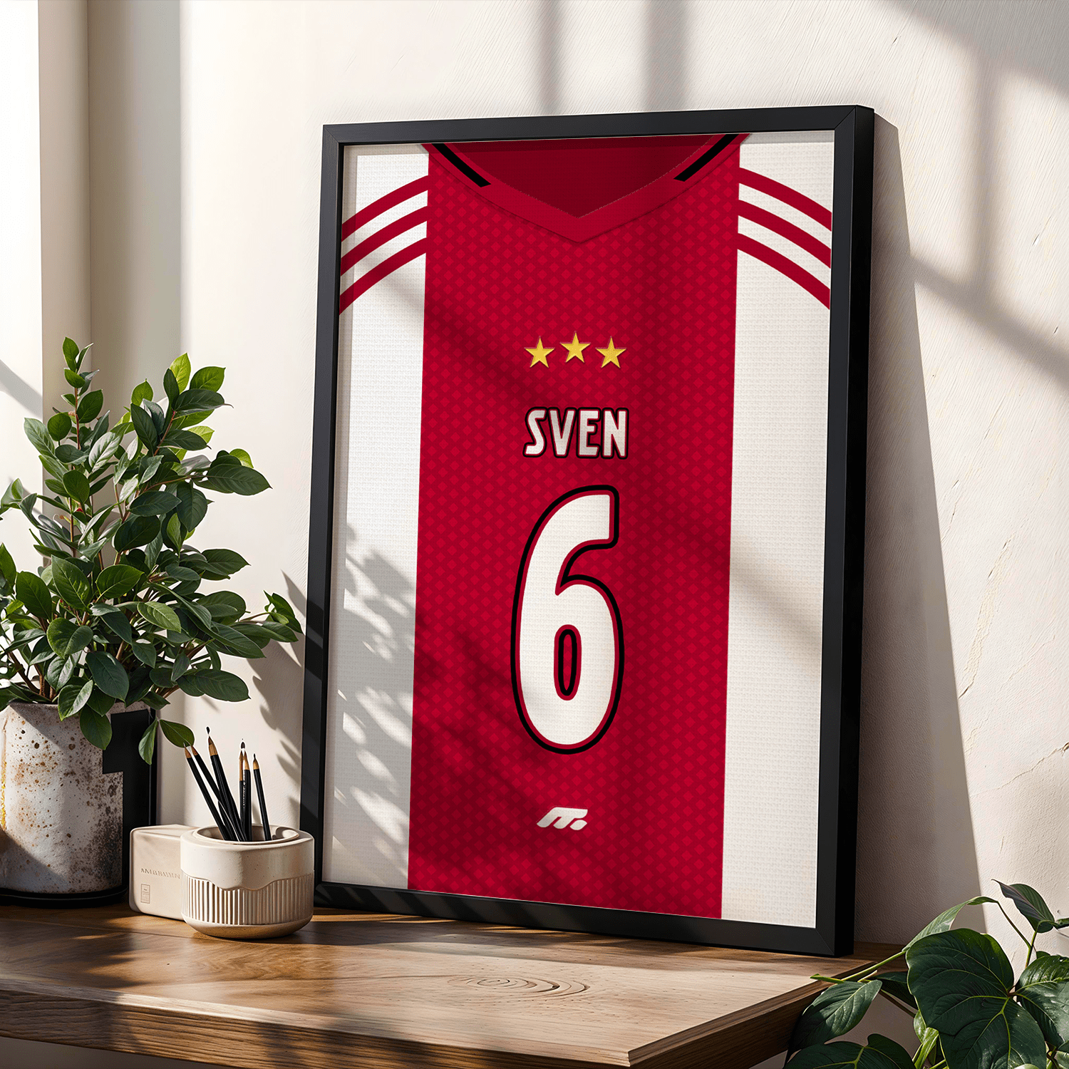Affiche AJAX football personnalisable à imprimer