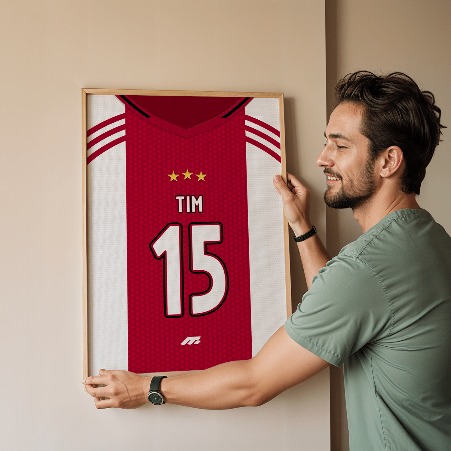 Affiche AJAX football personnalisable à imprimer