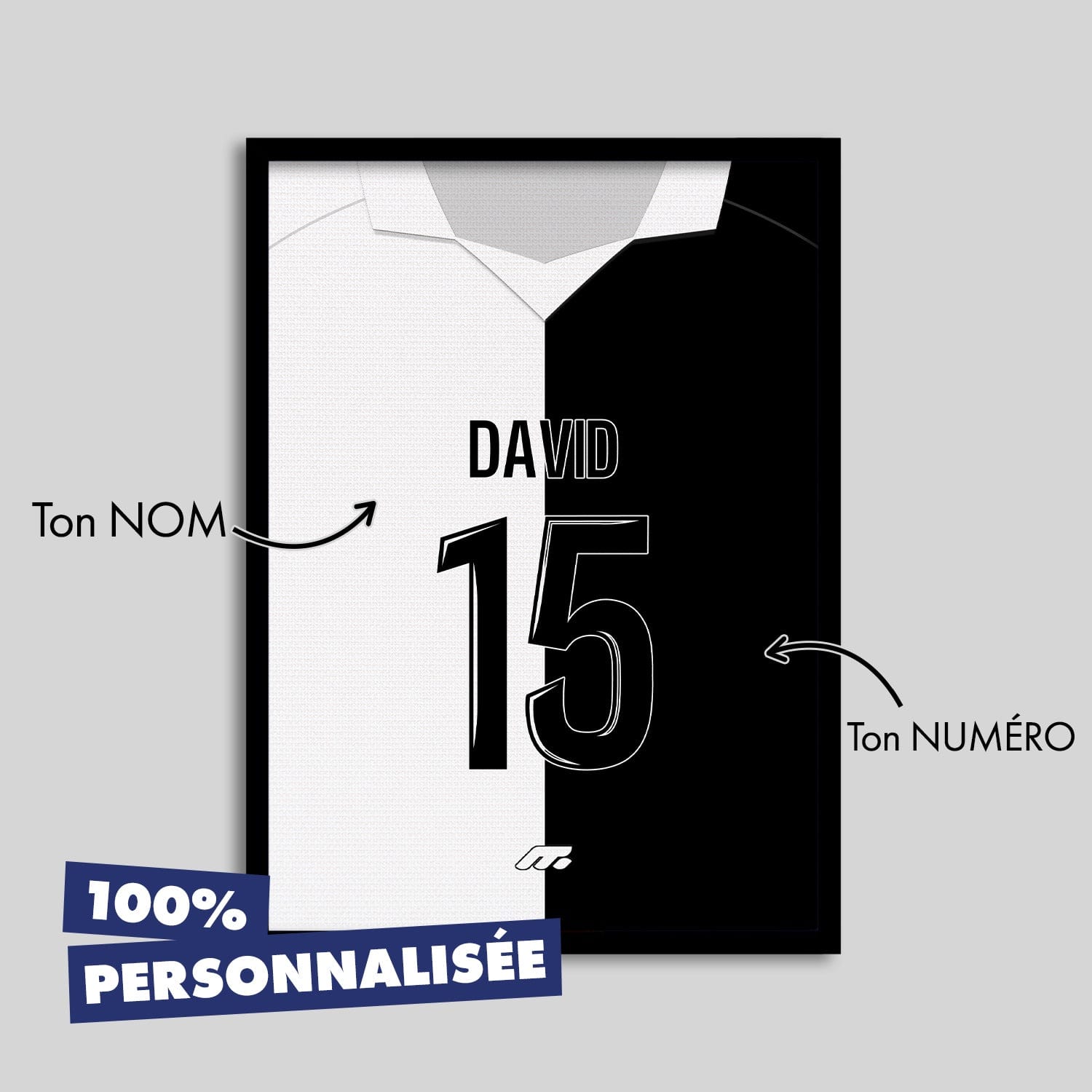 Affiche AMIENS football personnalisable à imprimer