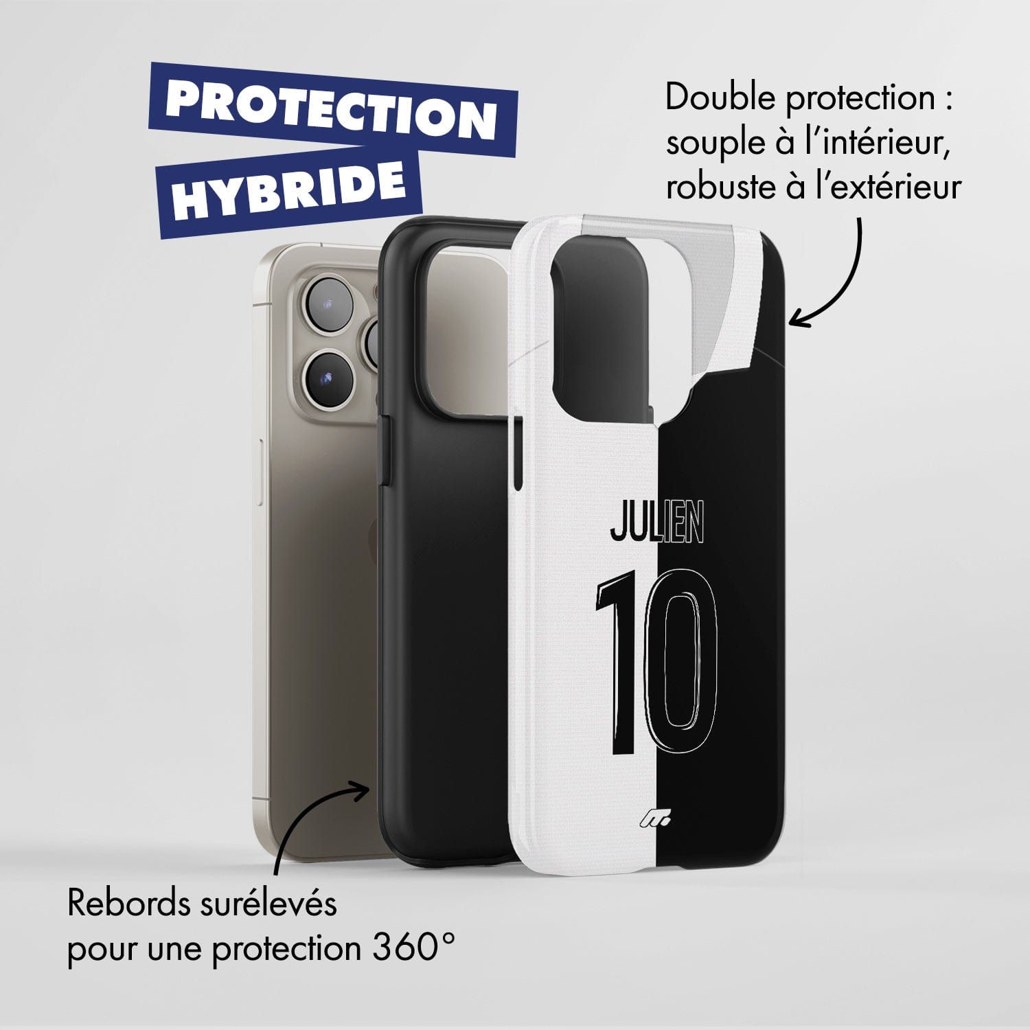 Coque de téléphone AMIENS personnalisable pour téléphone