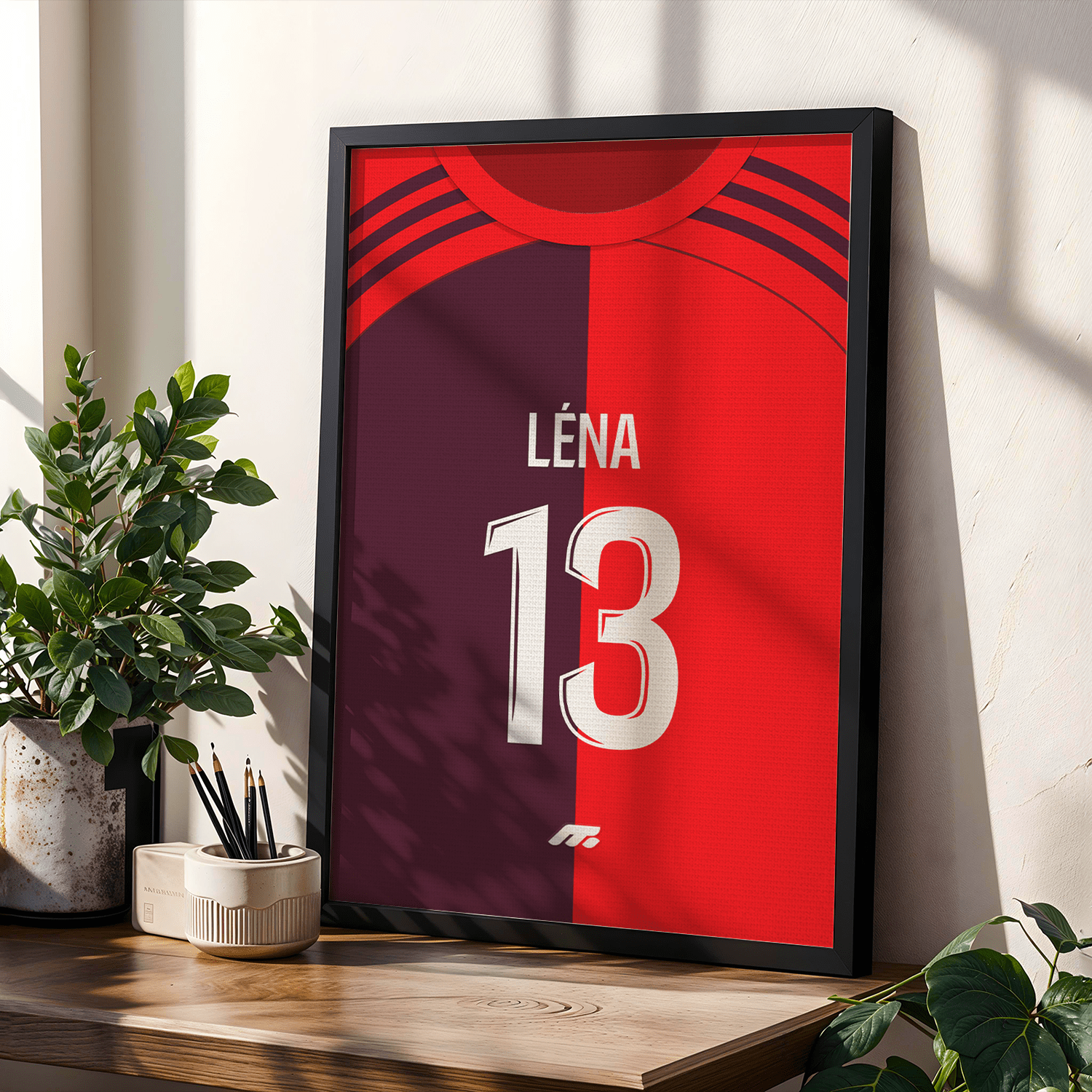 Affiche ANNECY football personnalisable à imprimer