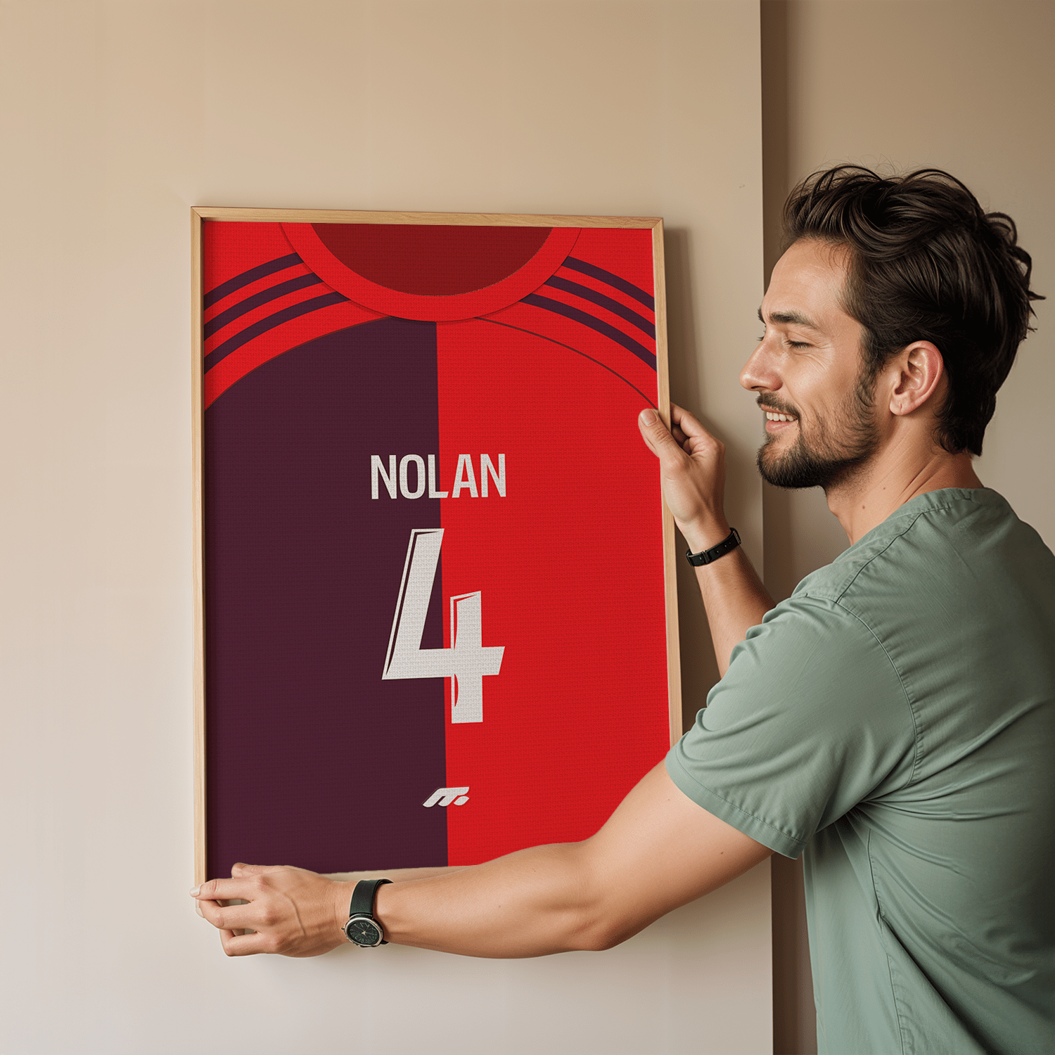 Affiche ANNECY football personnalisable à imprimer