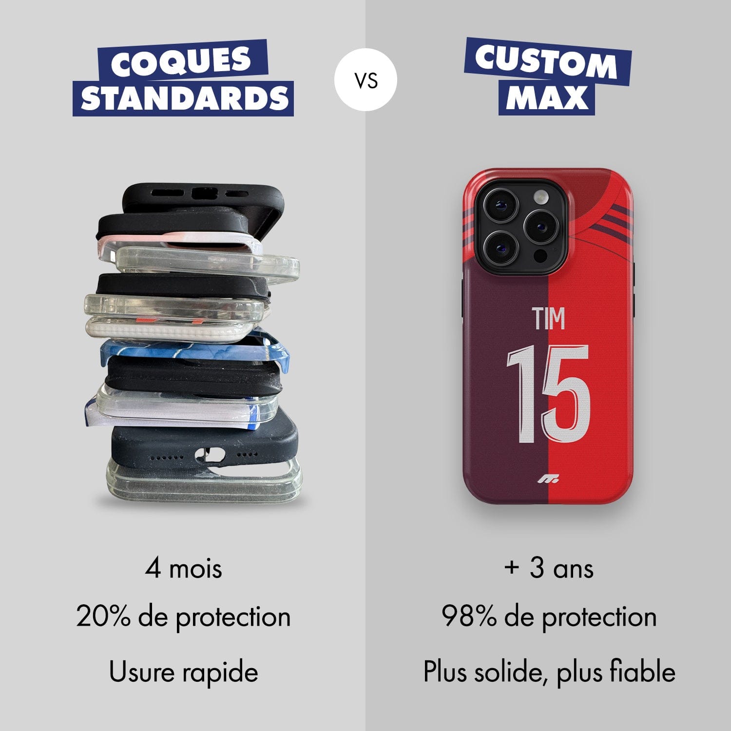 Coque de téléphone ANNECY personnalisable pour téléphone