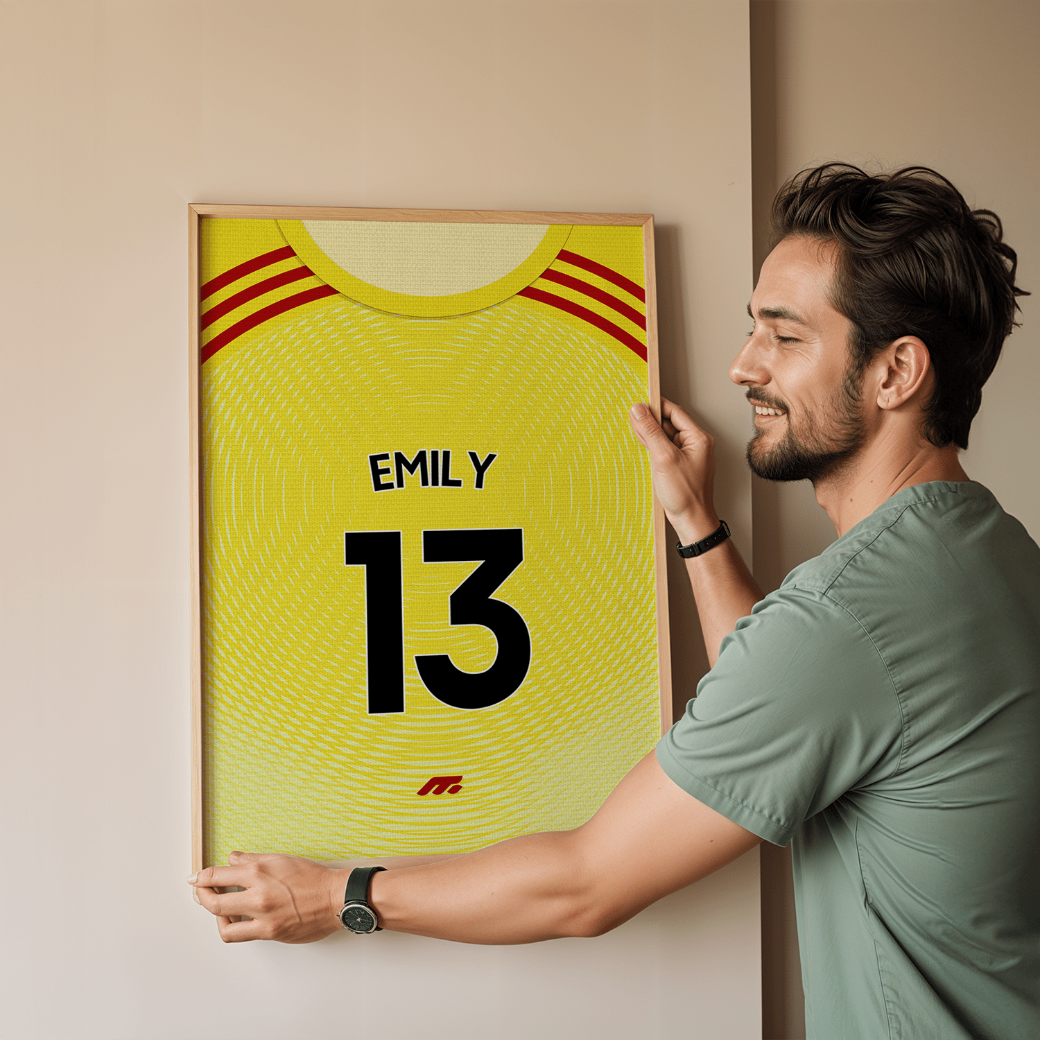 Affiche Arsenal FC football personnalisable à imprimer