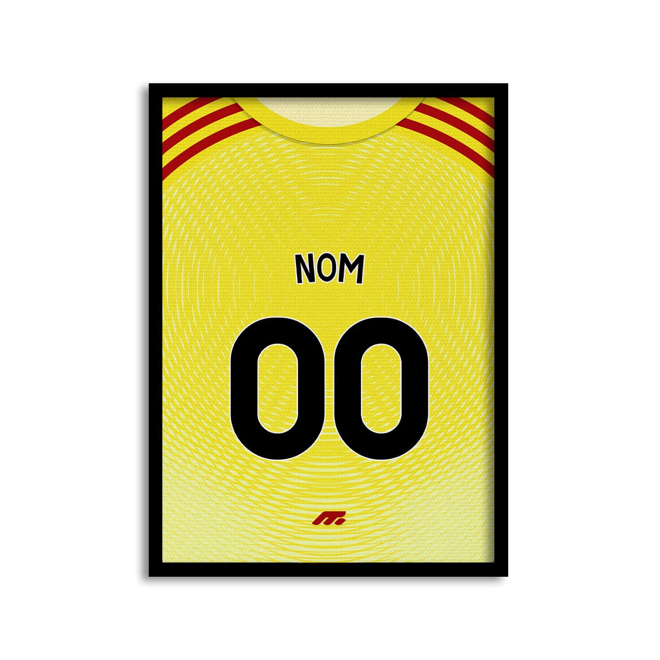 Affiche Arsenal FC football personnalisable à imprimer